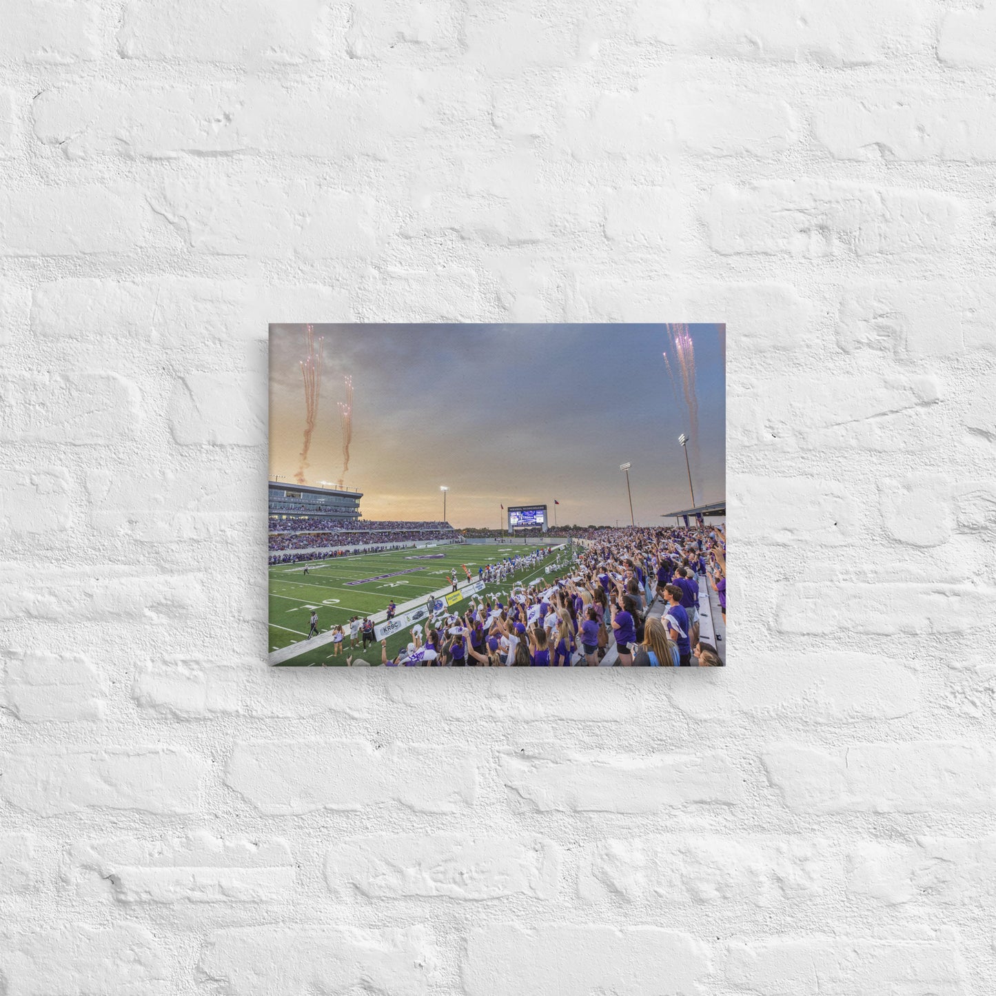 Abilene Christian Wildcats -  Anthony Field @ Wildcat Stadium Canvas