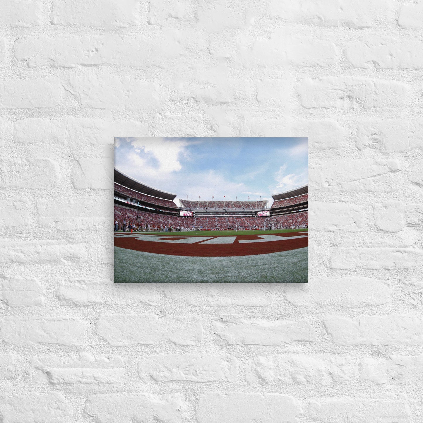 Alabama Crimson Tide - Bryant-Denny Stadium Field Level Canvas