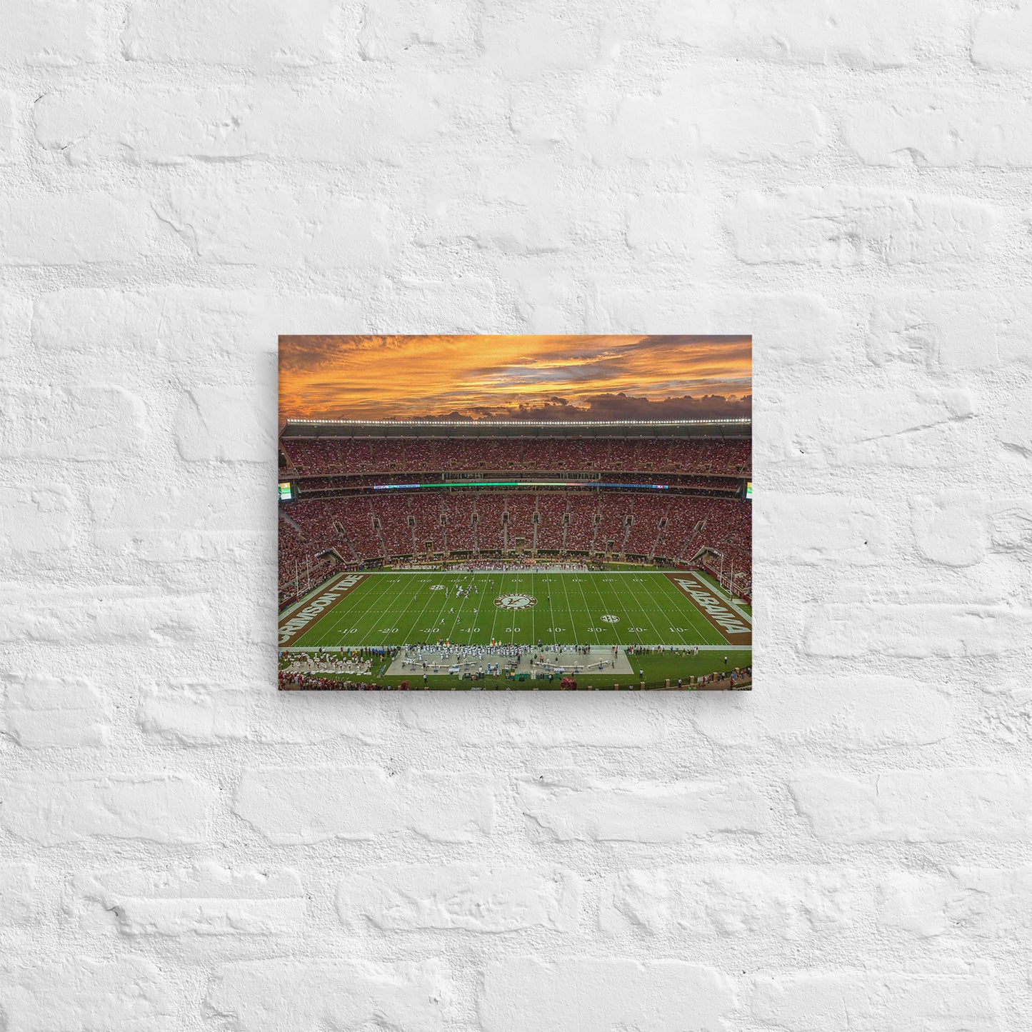 Alabama Crimson Tide - Bryant-Denny Stadium Interior Canvas