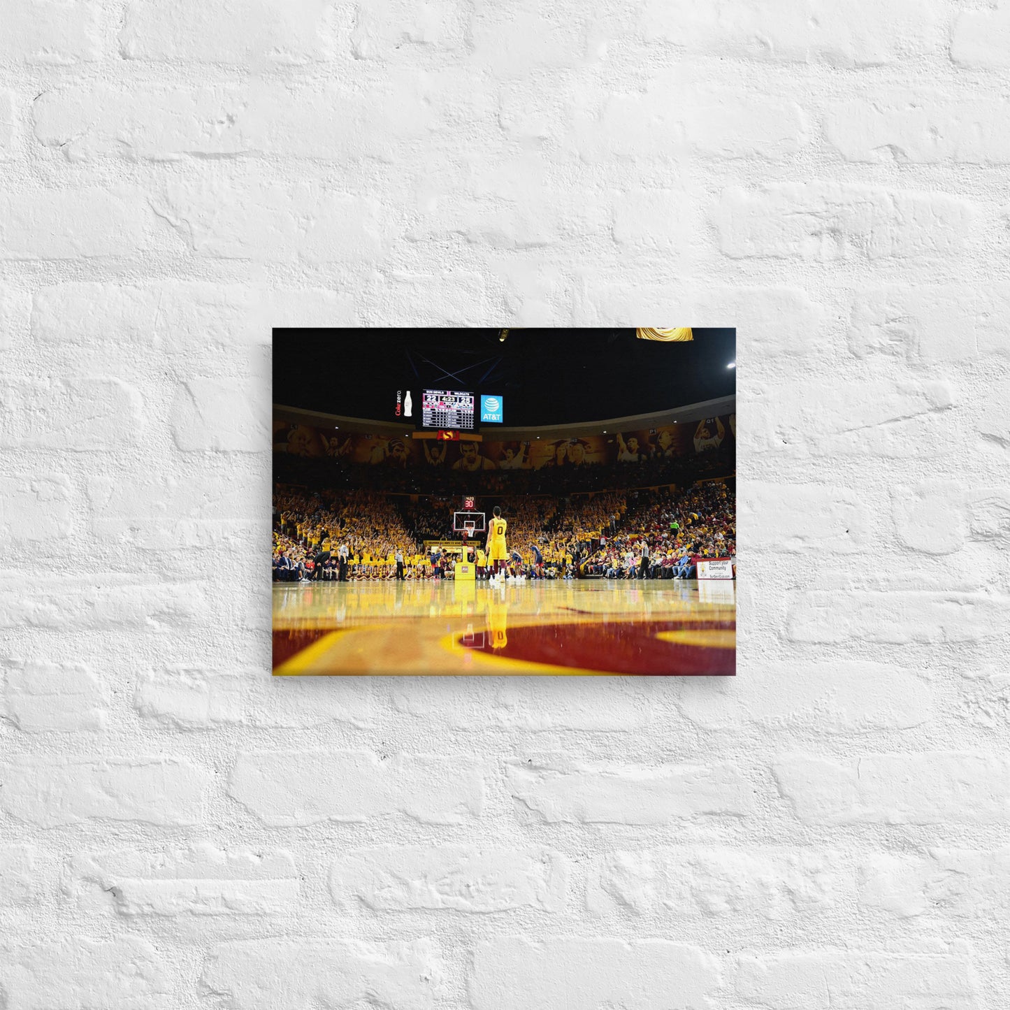 Arizona State Sun Devils - Desert Financial Arena Court Level Canvas