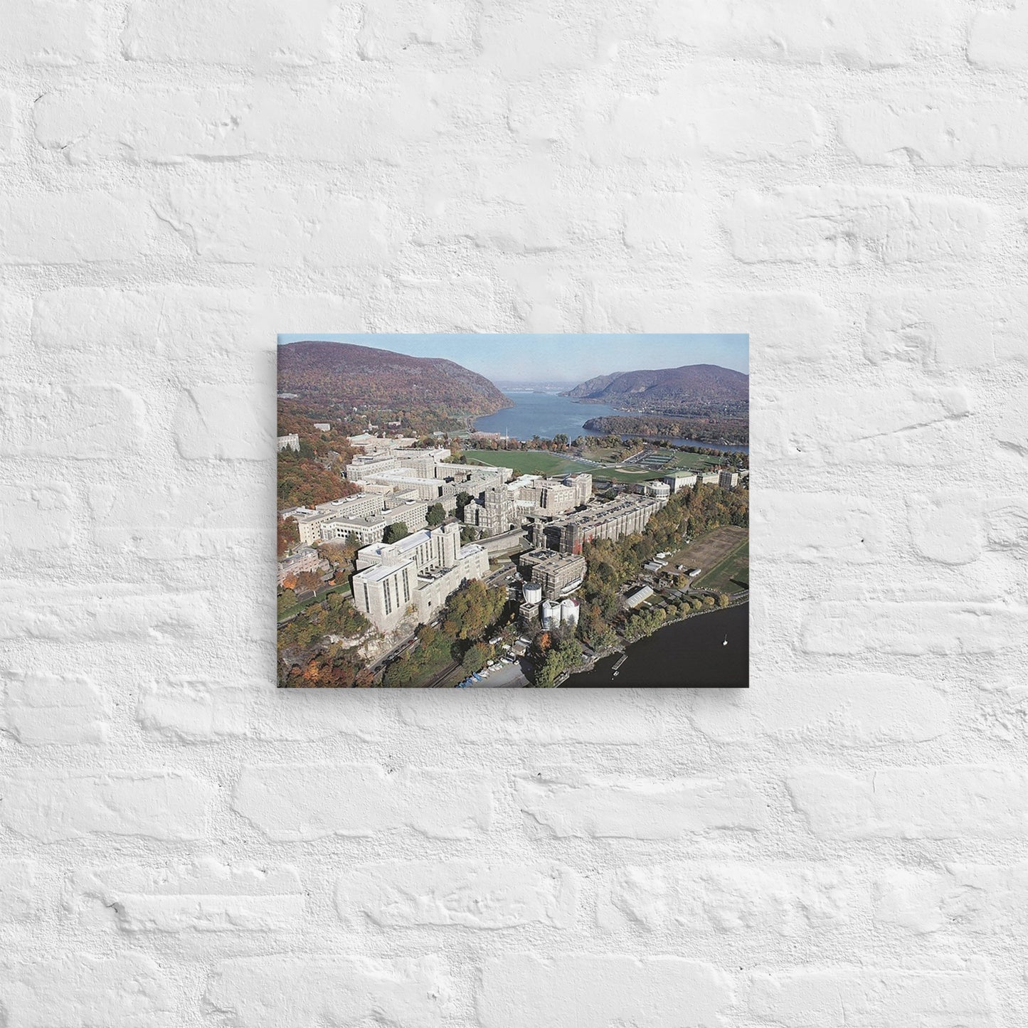 Army Black Knights - Army West Point Aerial Campus Canvas