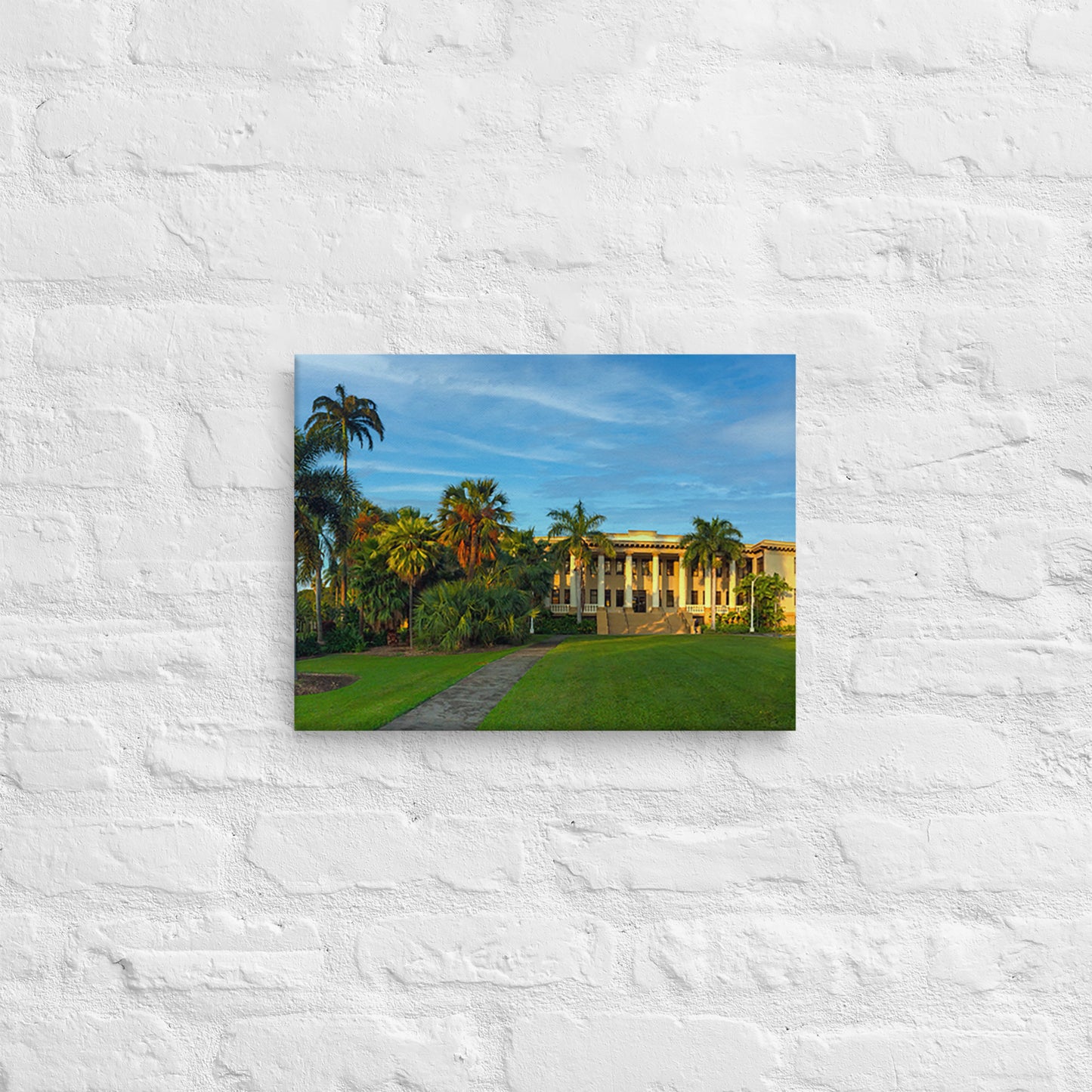 Hawaii Rainbow Warriors - University of Hawaii Daylight Campus Canvas