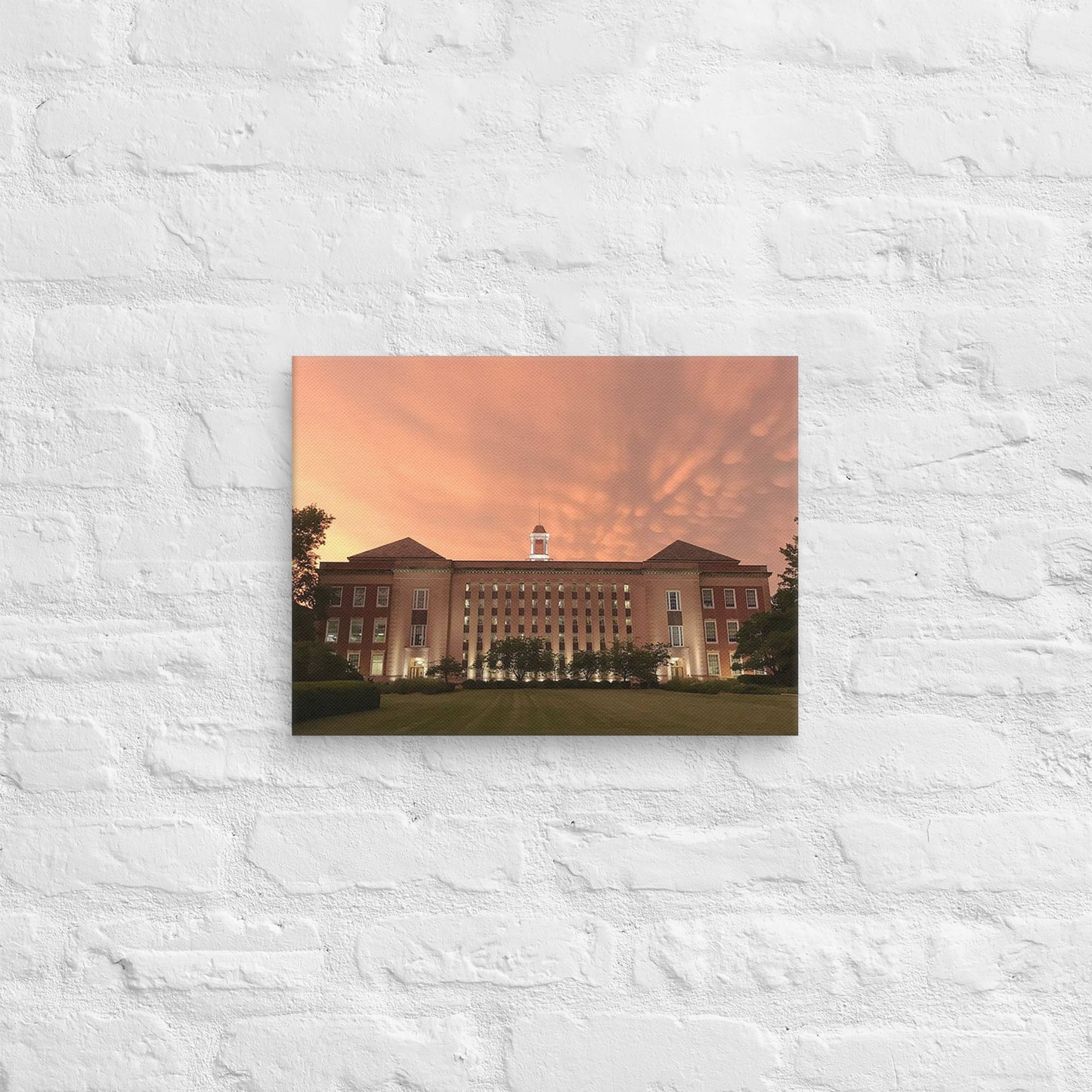 Nebraska Cornhuskers - University of Nebraska Sunset Campus Canvas