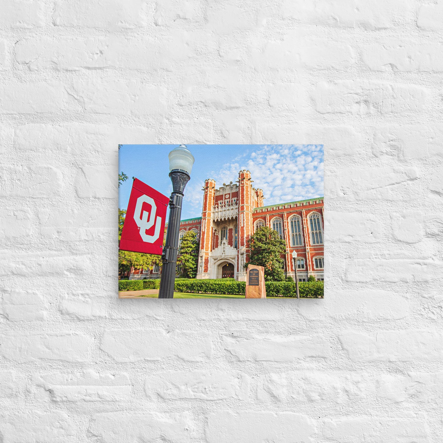 Oklahoma Sooners - University of Oklahoma Daylight Campus Canvas