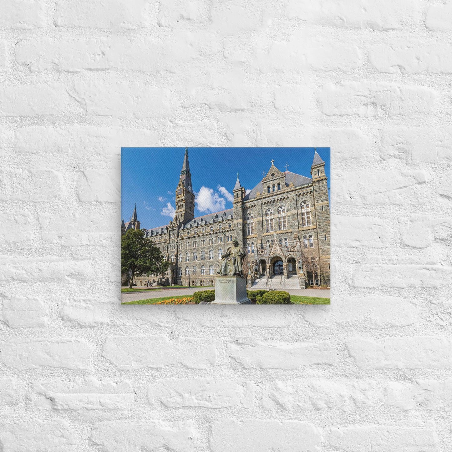 Georgetown Hoyas - Georgetown University Daylight Campus Canvas