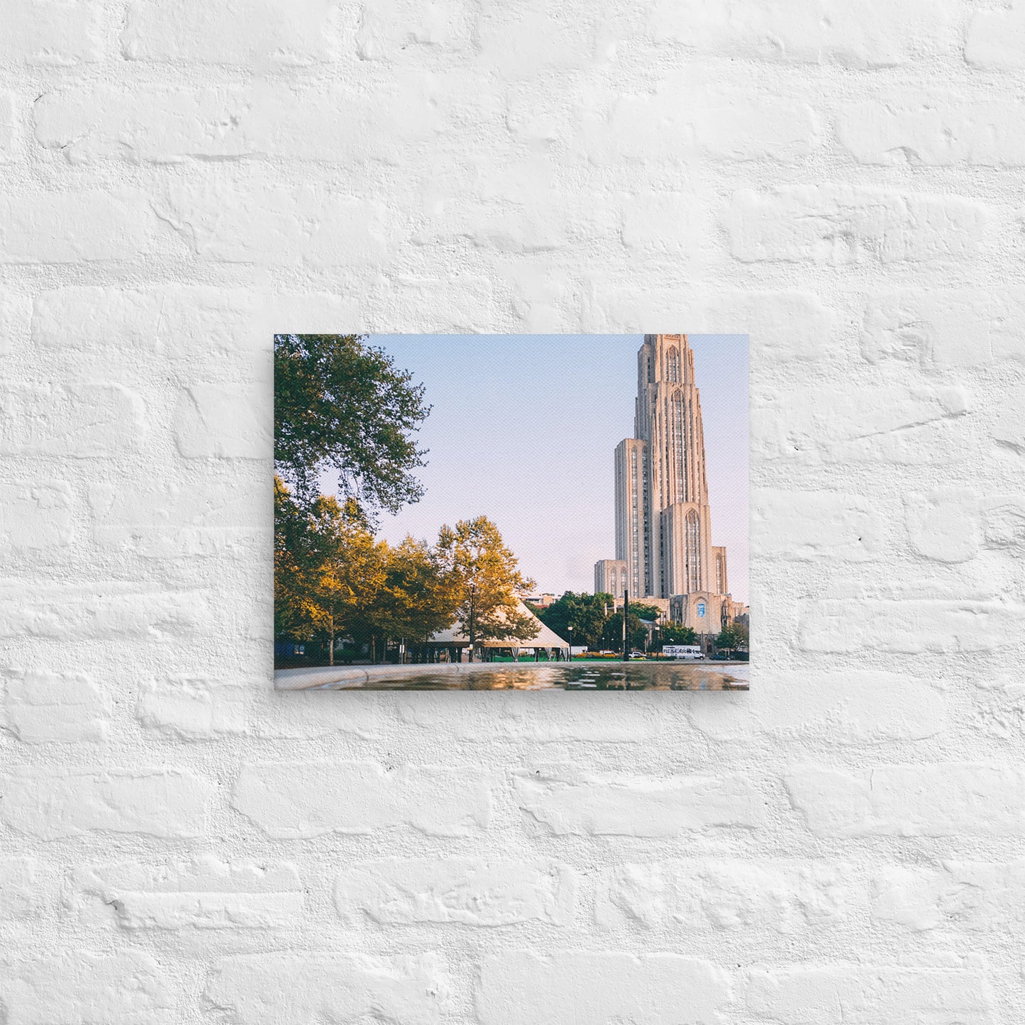 Pitt Panthers - University of Pittsburgh Daylight Campus Canvas