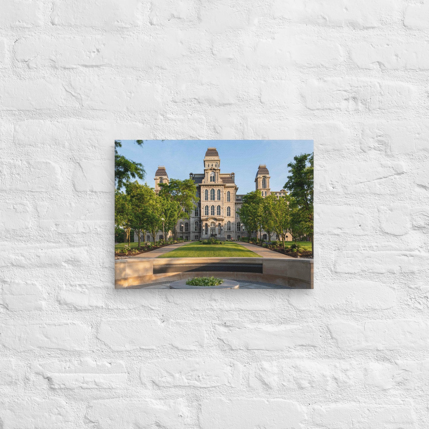 Syracuse Orange - Syracuse University Daylight Campus Canvas