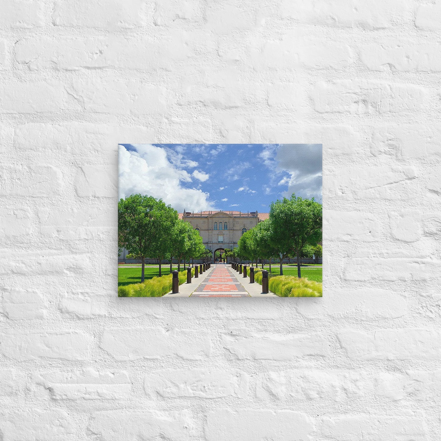 Texas Tech Red Raiders - Texas Tech University Daylight Campus Canvas