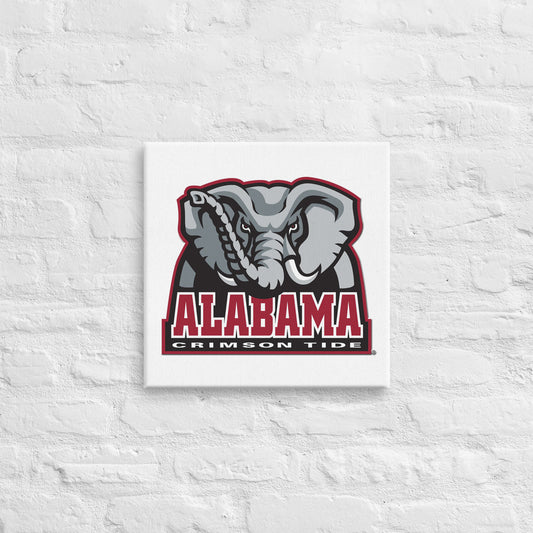 Alabama Crimson Tide - Classic Elephant Logo Canvas