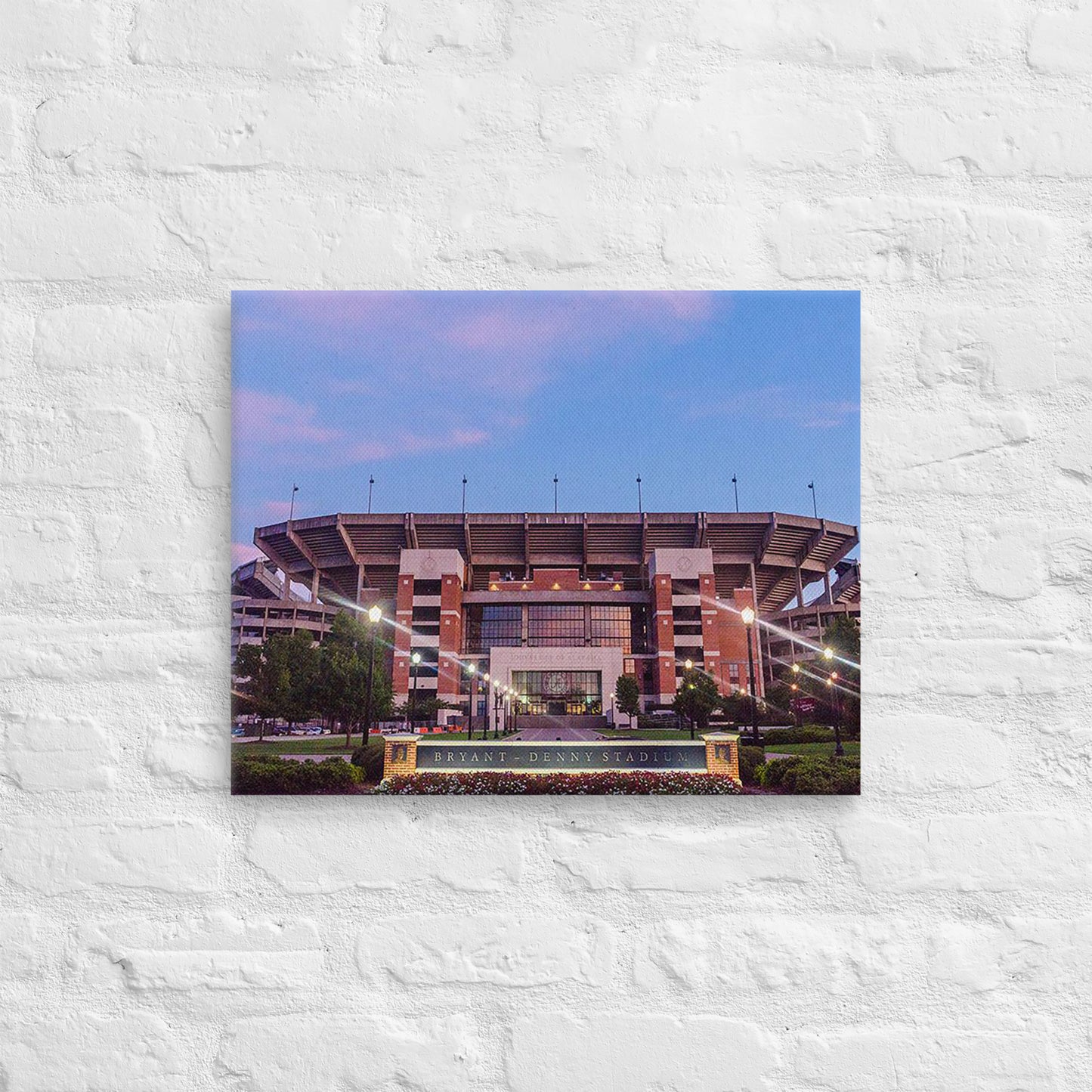 Alabama Crimson Tide - Bryant-Denny Stadium Exterior Canvas