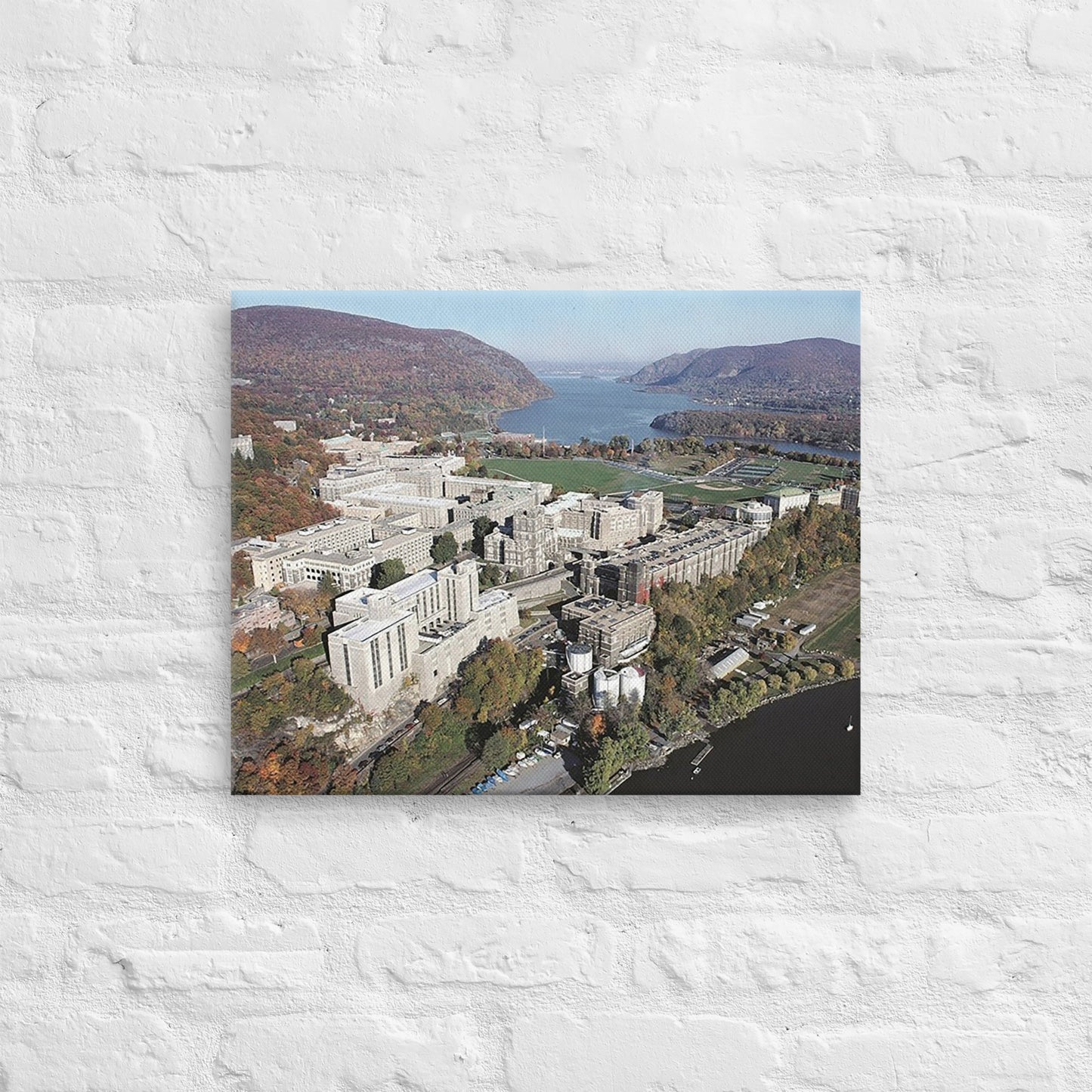 Army Black Knights - Army West Point Aerial Campus Canvas