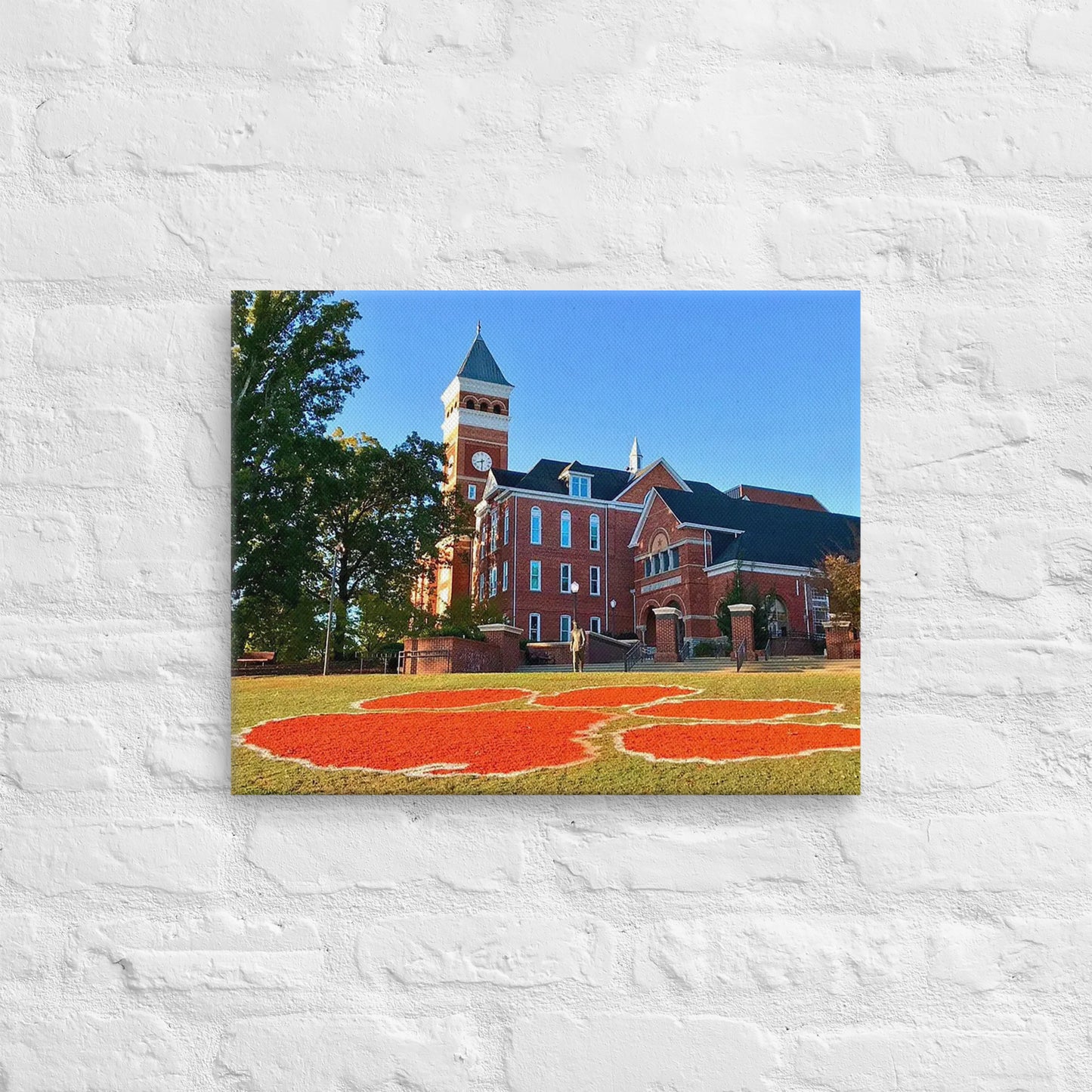 Clemson Tigers - Clemson University Daylight Campus Canvas