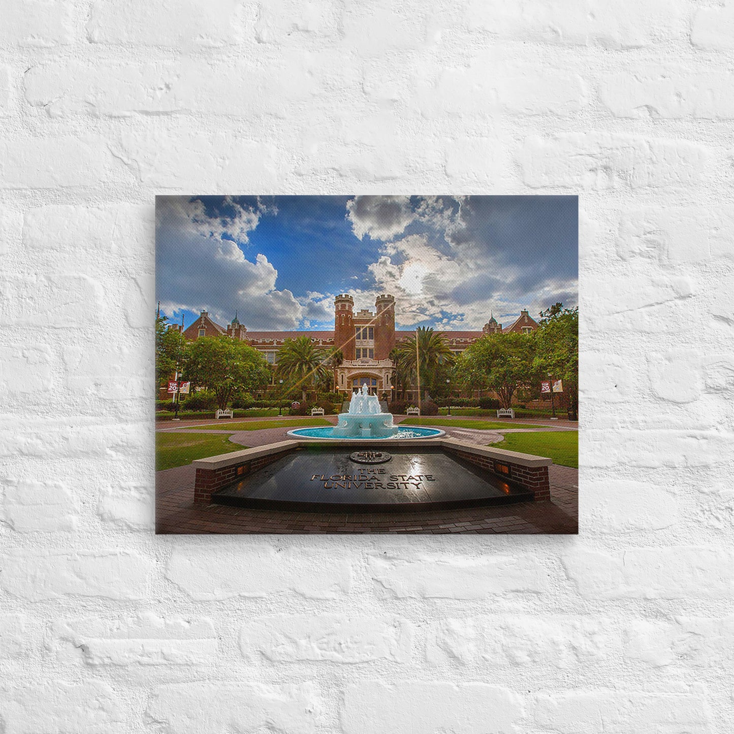 Florida State Seminoles - Florida State University Daylight Campus Canvas