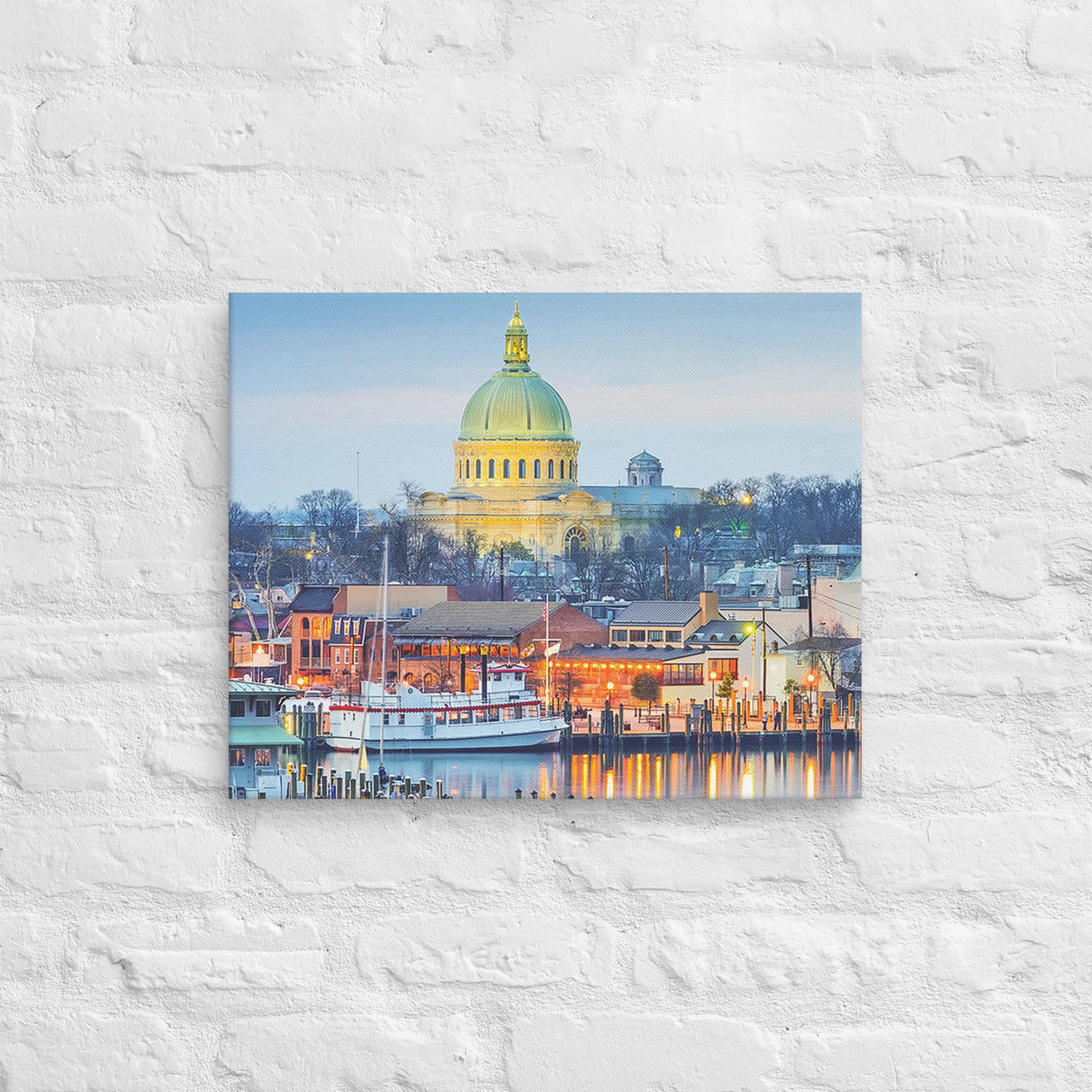 Navy Midshipmen - U.S. Naval Academy Daylight Campus Canvas