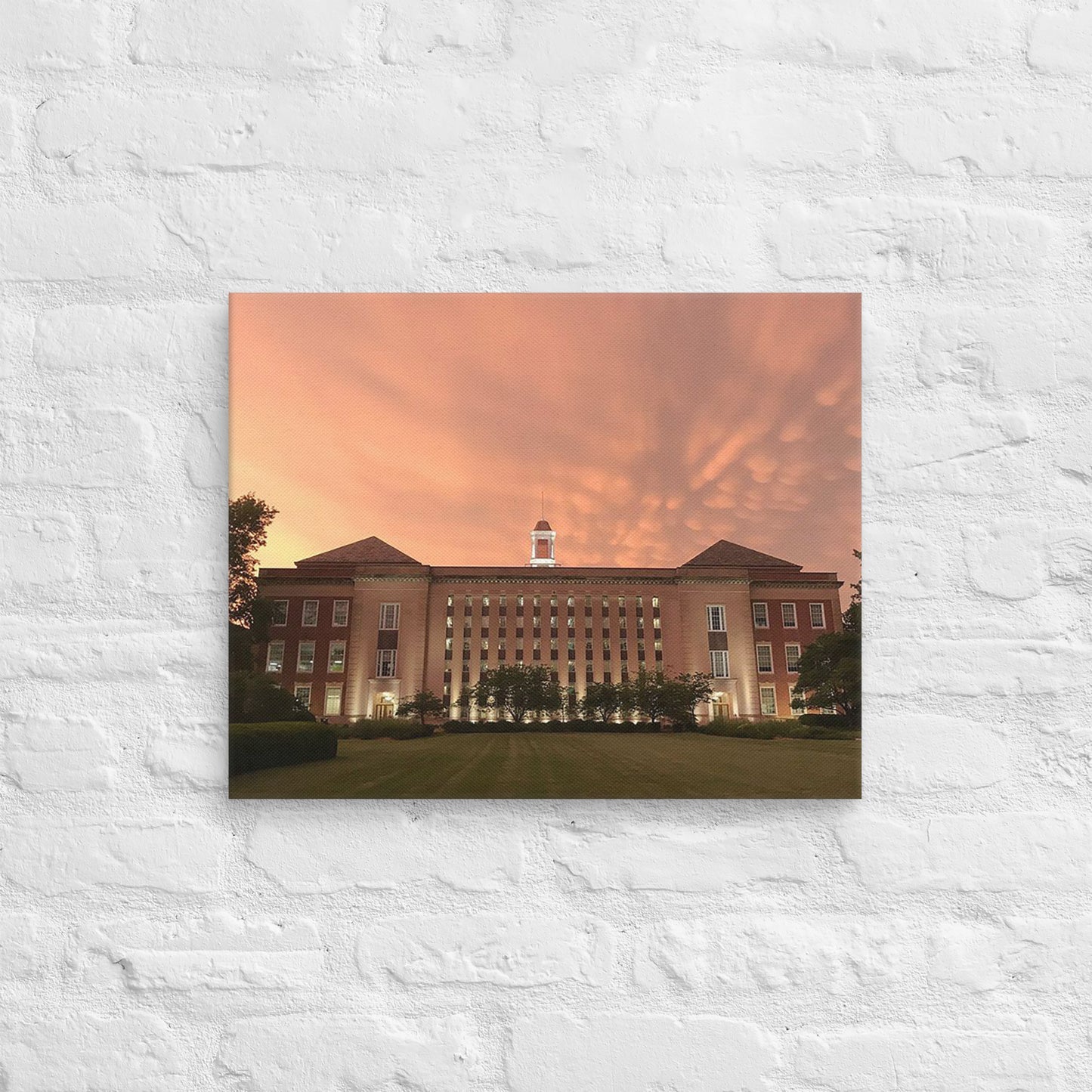 Nebraska Cornhuskers - University of Nebraska Sunset Campus Canvas