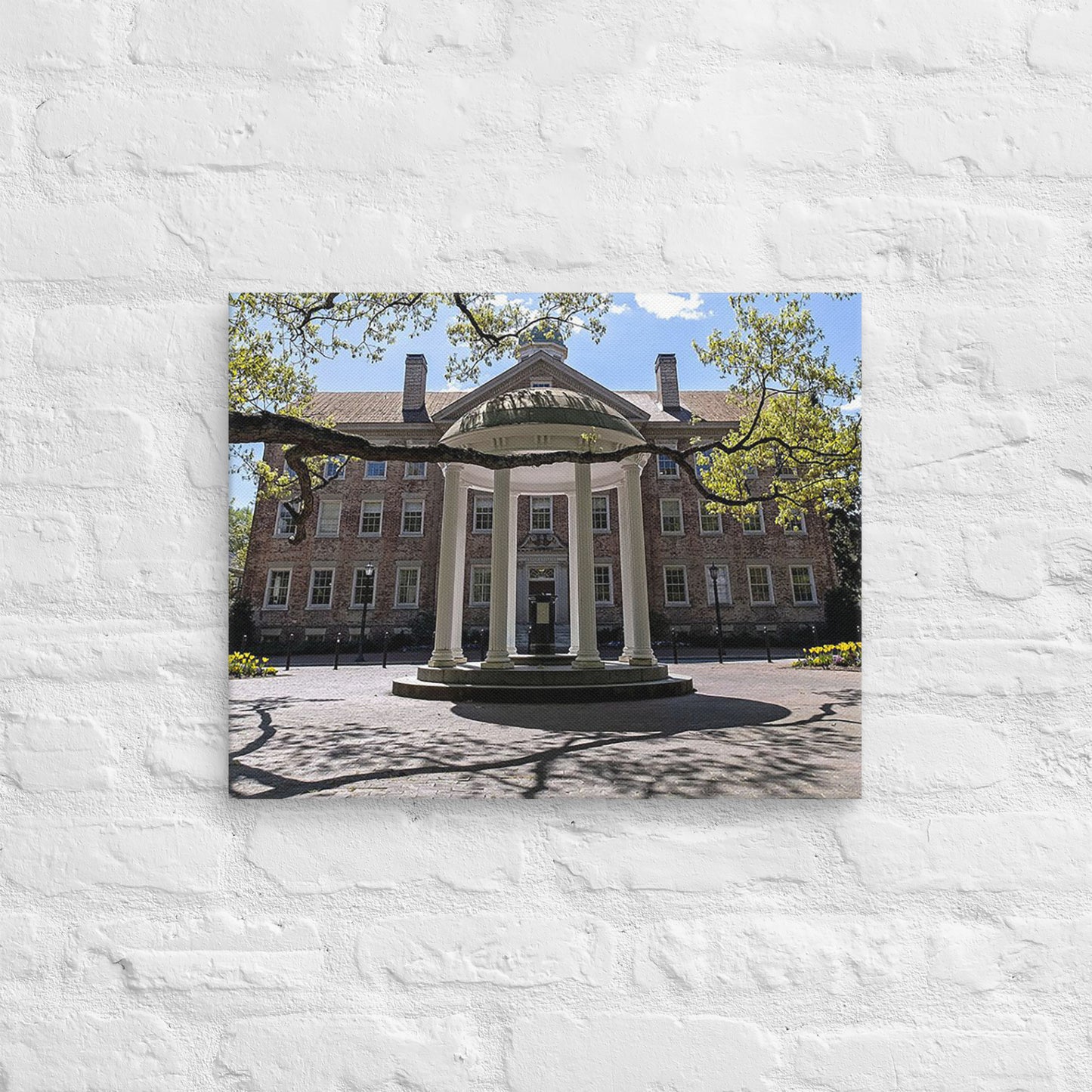 North Carolina Tar Heels - University of North Carolina Daylight Campus Canvas