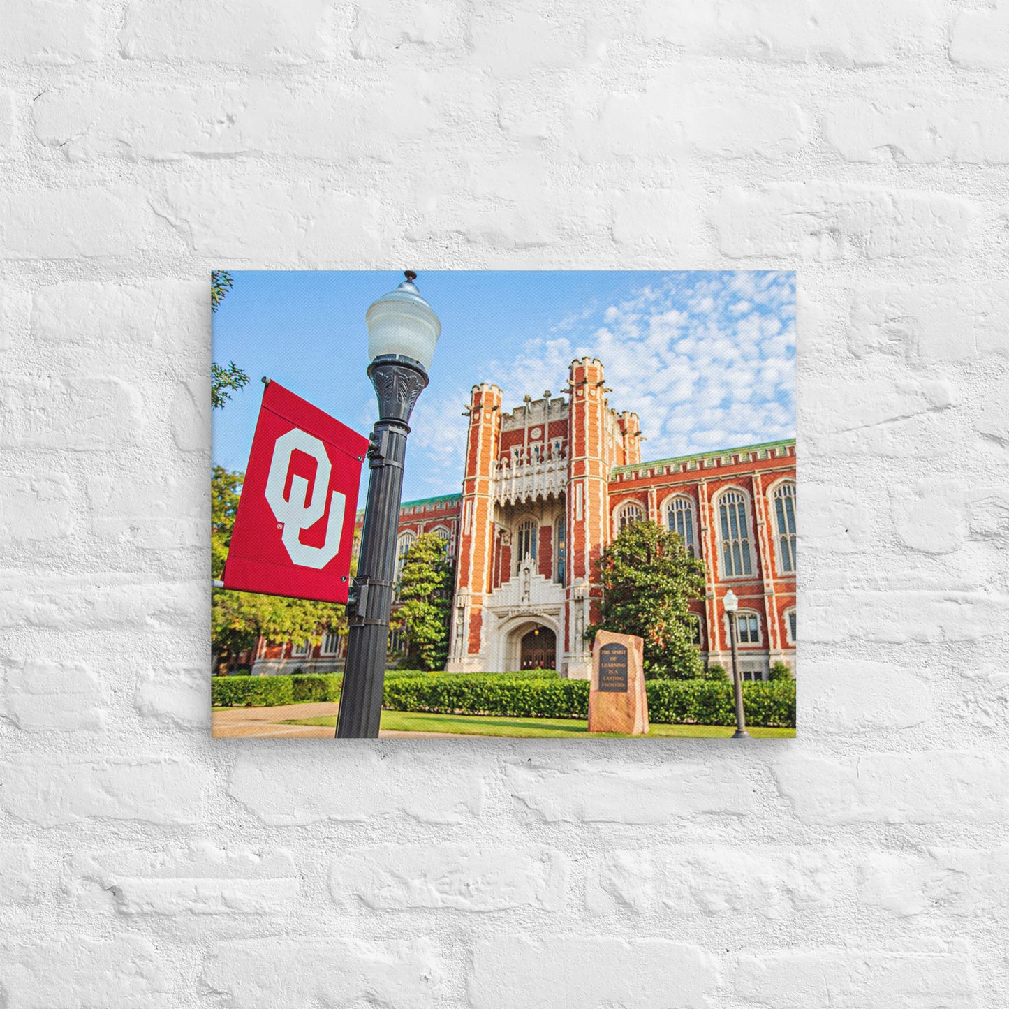 Oklahoma Sooners - University of Oklahoma Daylight Campus Canvas