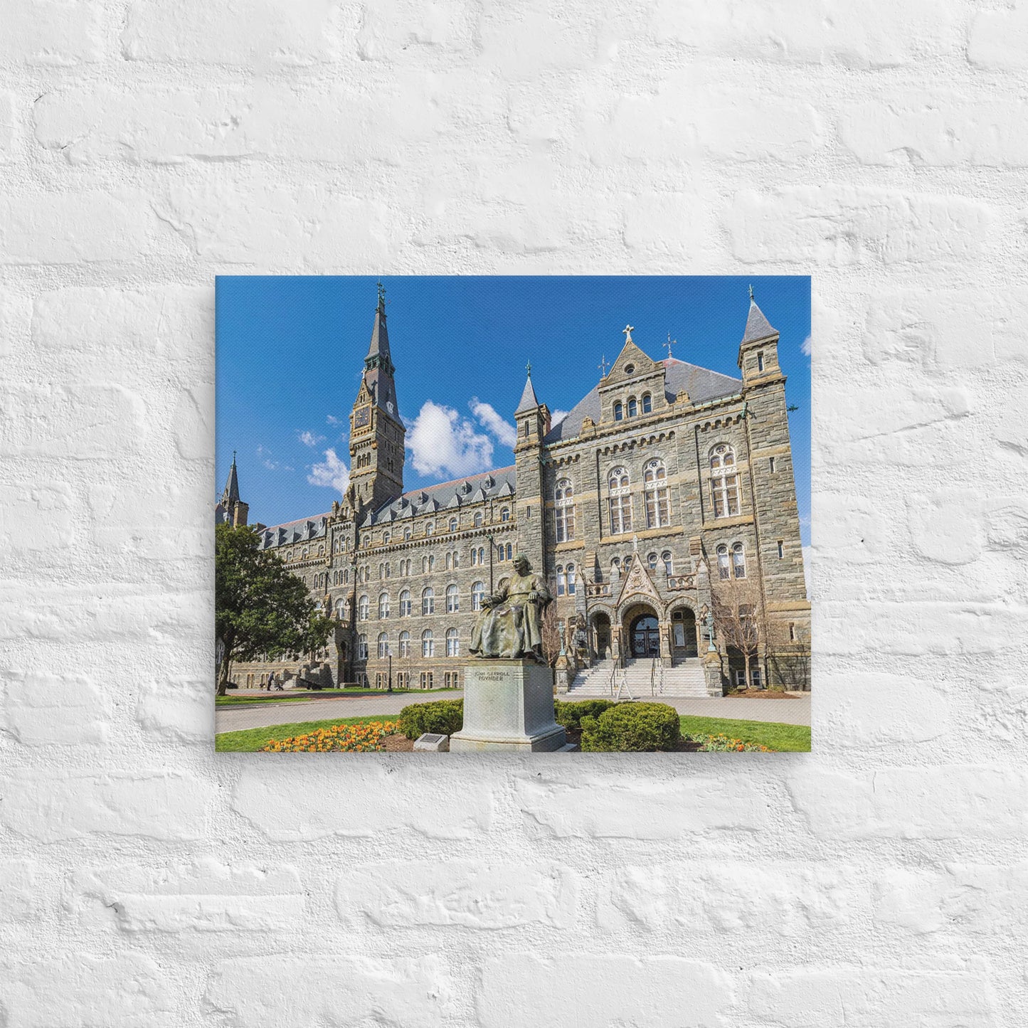 Georgetown Hoyas - Georgetown University Daylight Campus Canvas