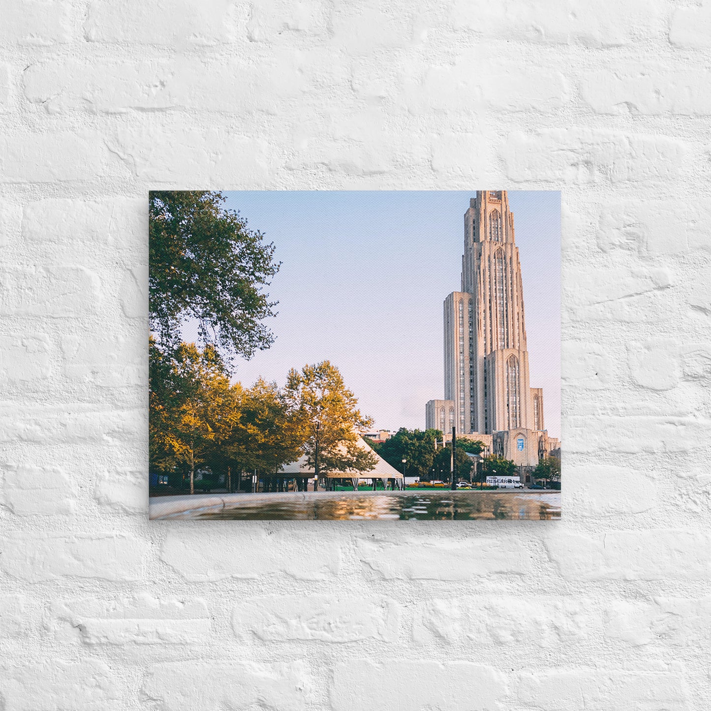 Pitt Panthers - University of Pittsburgh Daylight Campus Canvas