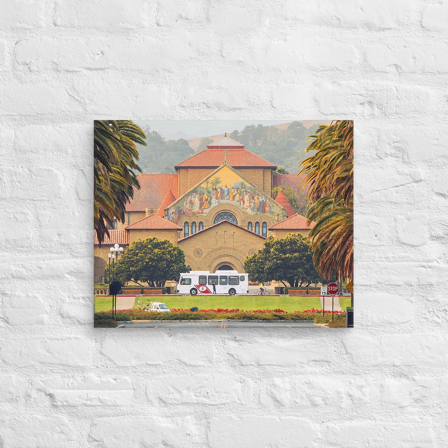 Stanford Cardinal - Stanford University Cardinal Daylight Campus Canvas