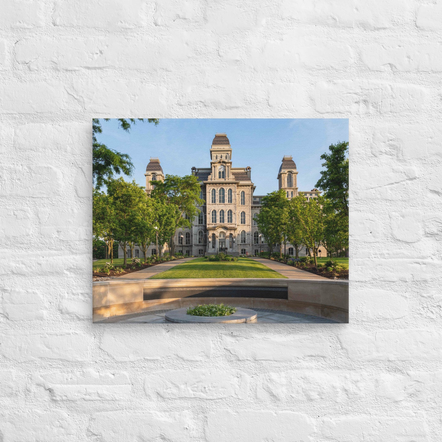 Syracuse Orange - Syracuse University Daylight Campus Canvas