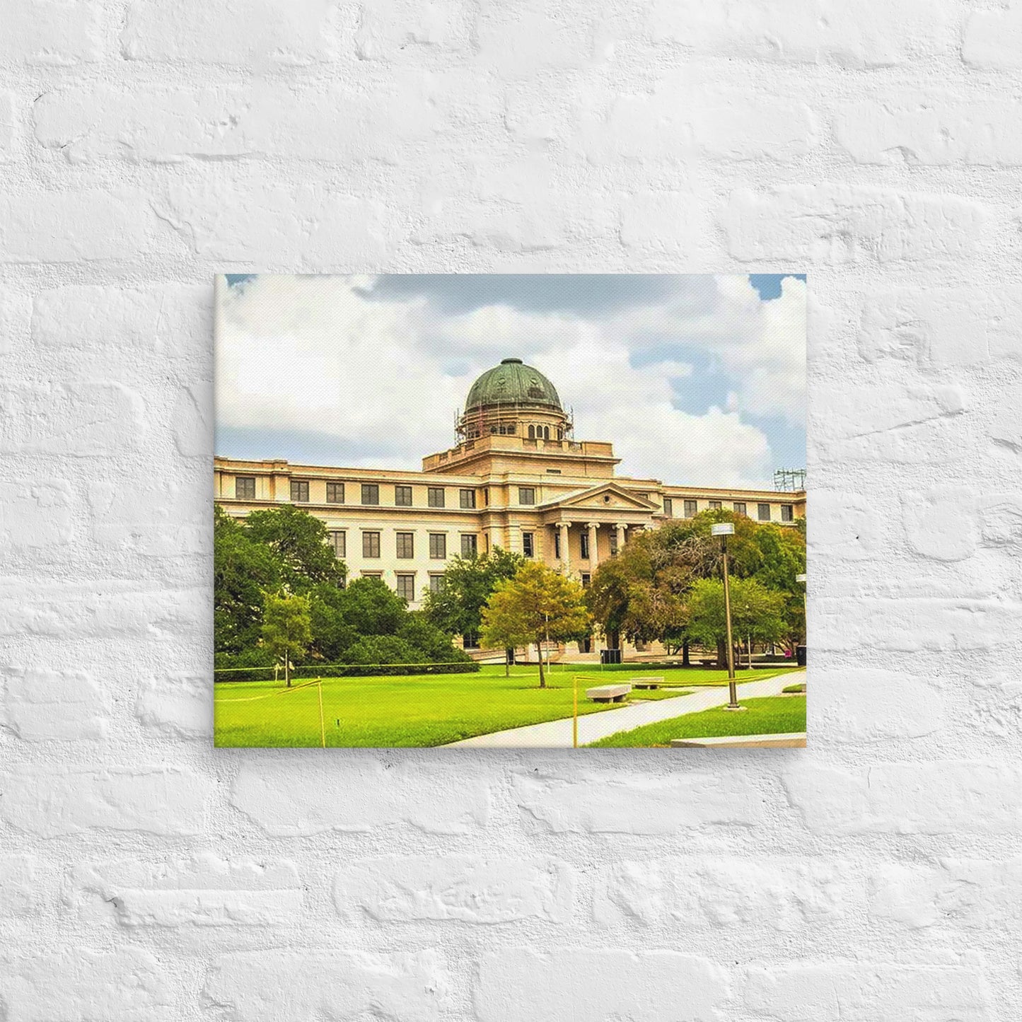 Texas A&M Aggies - Texas A&M Daylight Campus Canvas