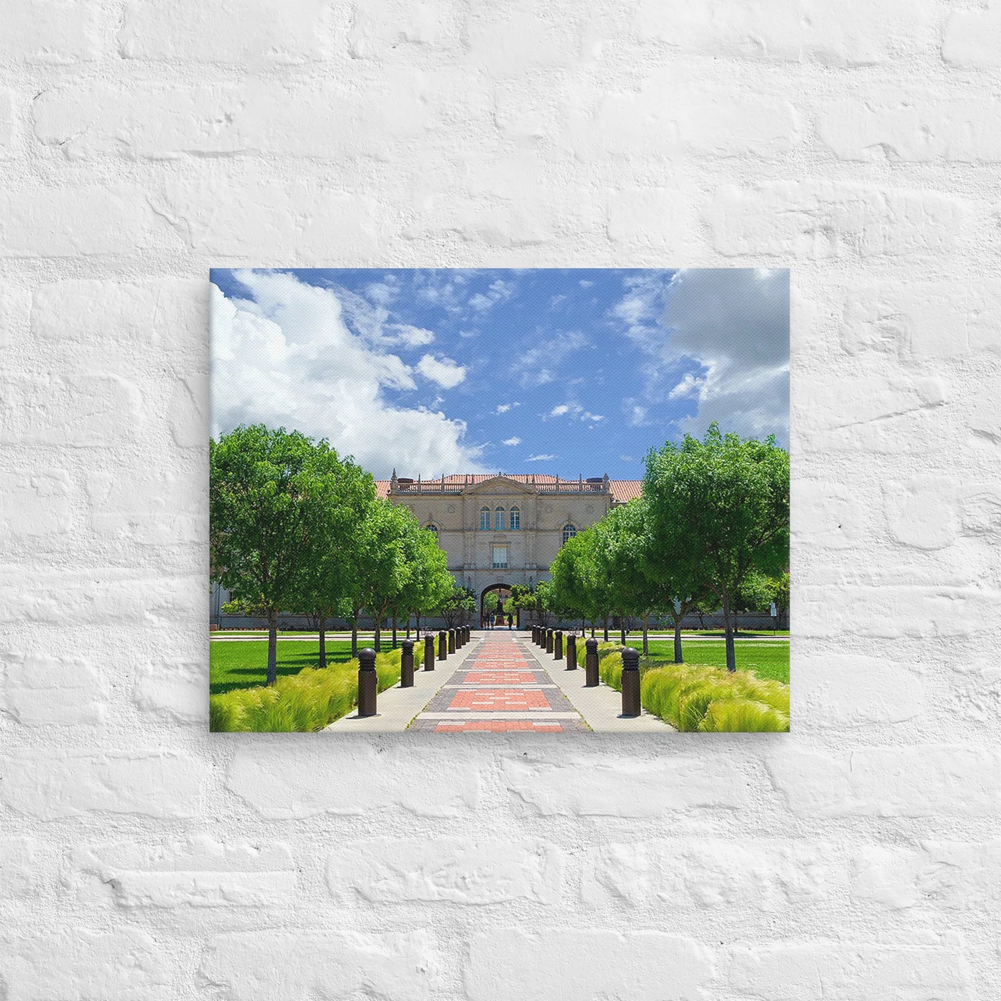 Texas Tech Red Raiders - Texas Tech University Daylight Campus Canvas