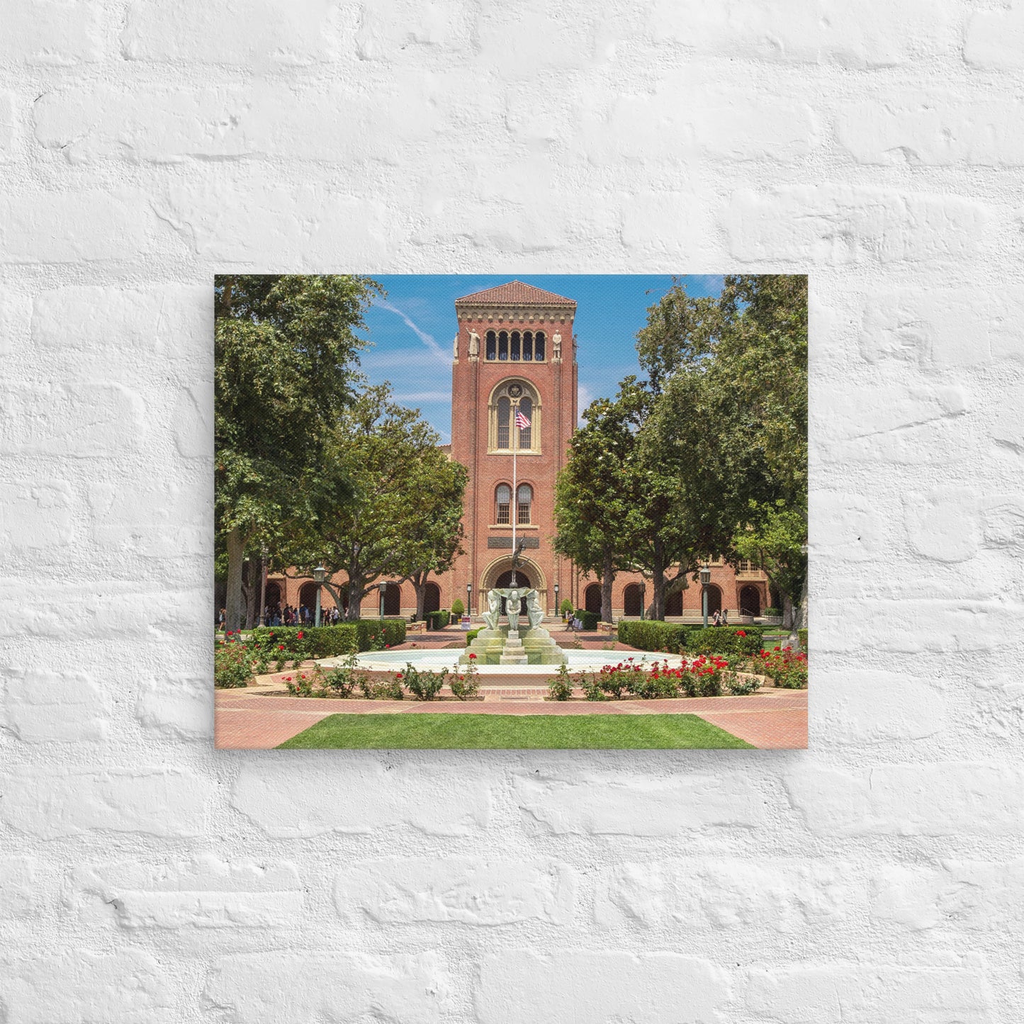 USC Trojans - University of Southern California Daylight Campus Canvas