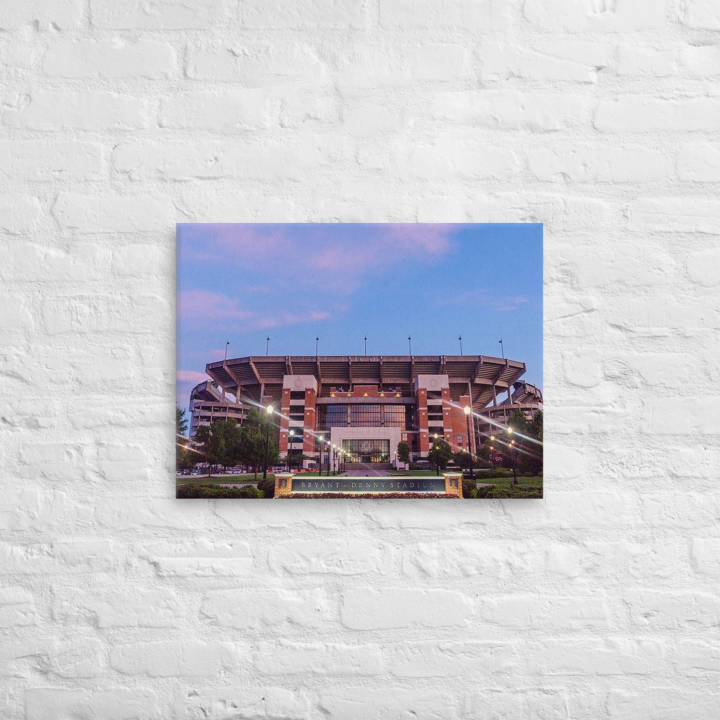 Alabama Crimson Tide - Bryant-Denny Stadium Exterior Canvas