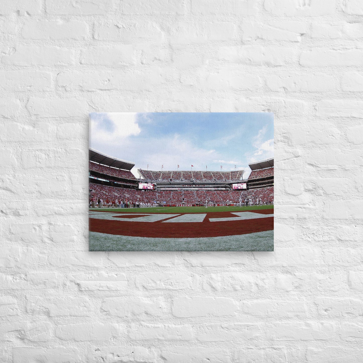 Alabama Crimson Tide - Bryant-Denny Stadium Field Level Canvas