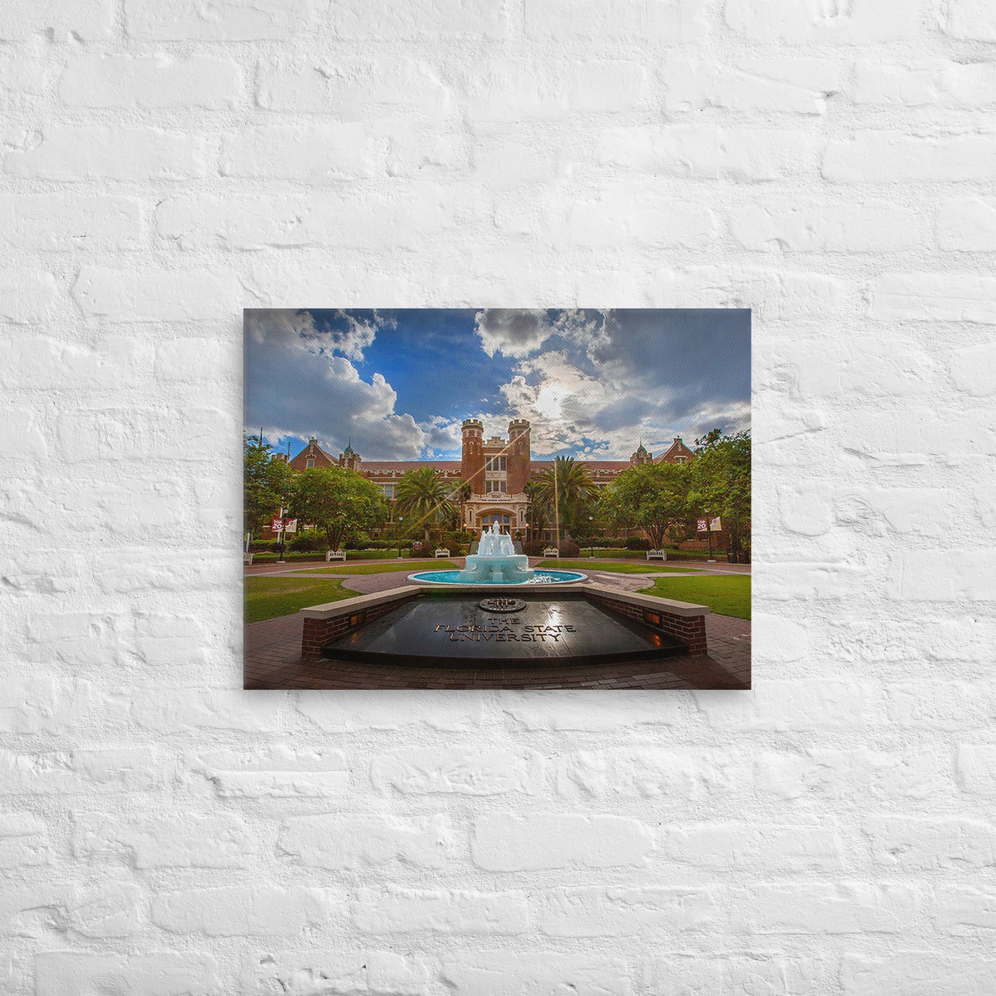 Florida State Seminoles - Florida State University Daylight Campus Canvas