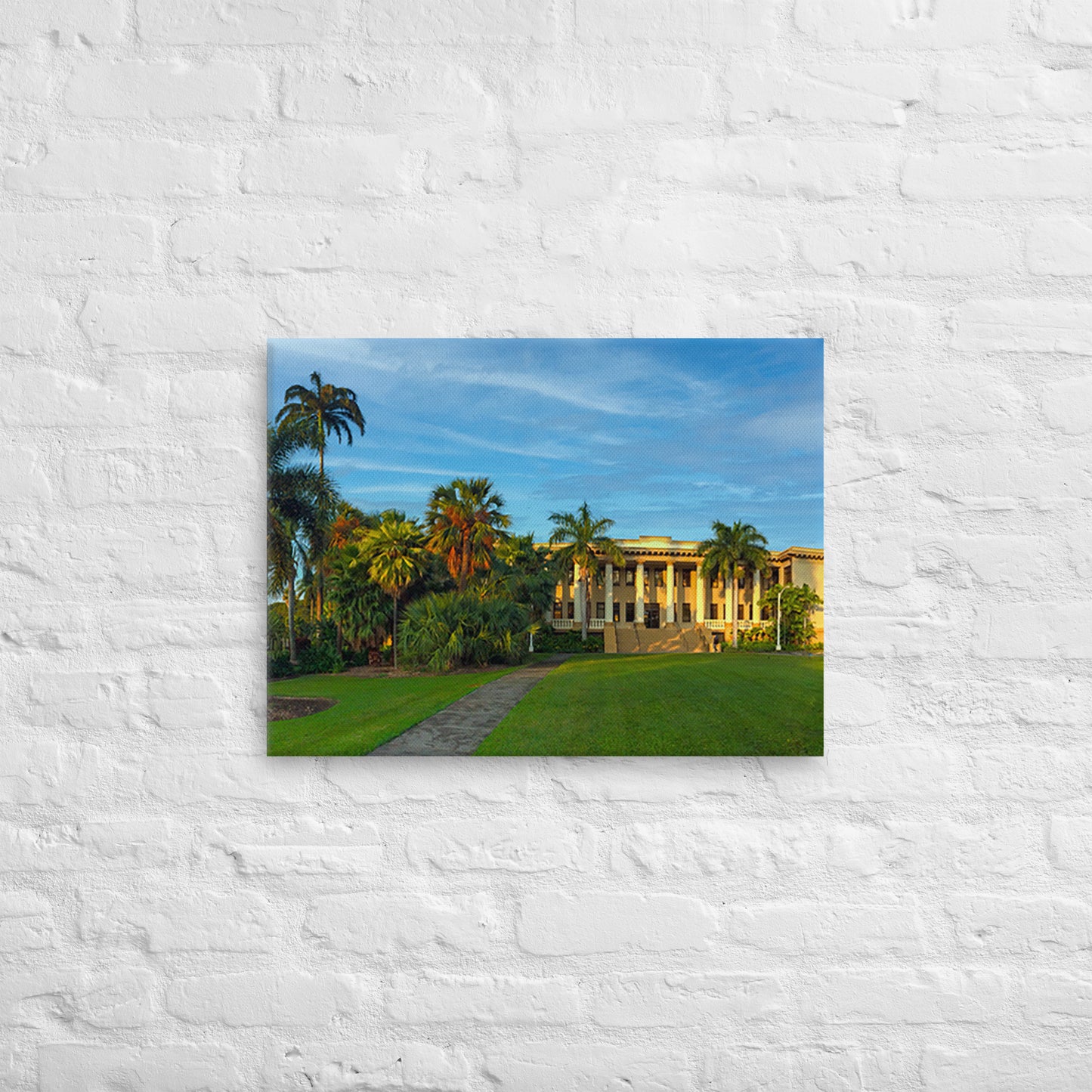 Hawaii Rainbow Warriors - University of Hawaii Daylight Campus Canvas