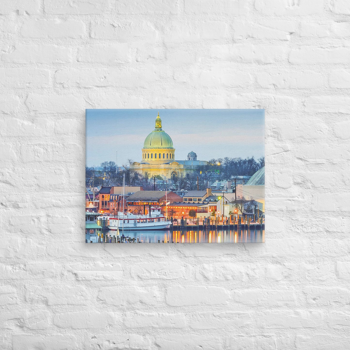 Navy Midshipmen - U.S. Naval Academy Daylight Campus Canvas