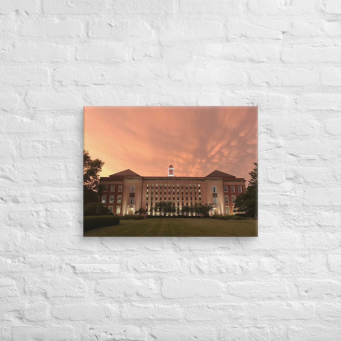 Nebraska Cornhuskers - University of Nebraska Sunset Campus Canvas