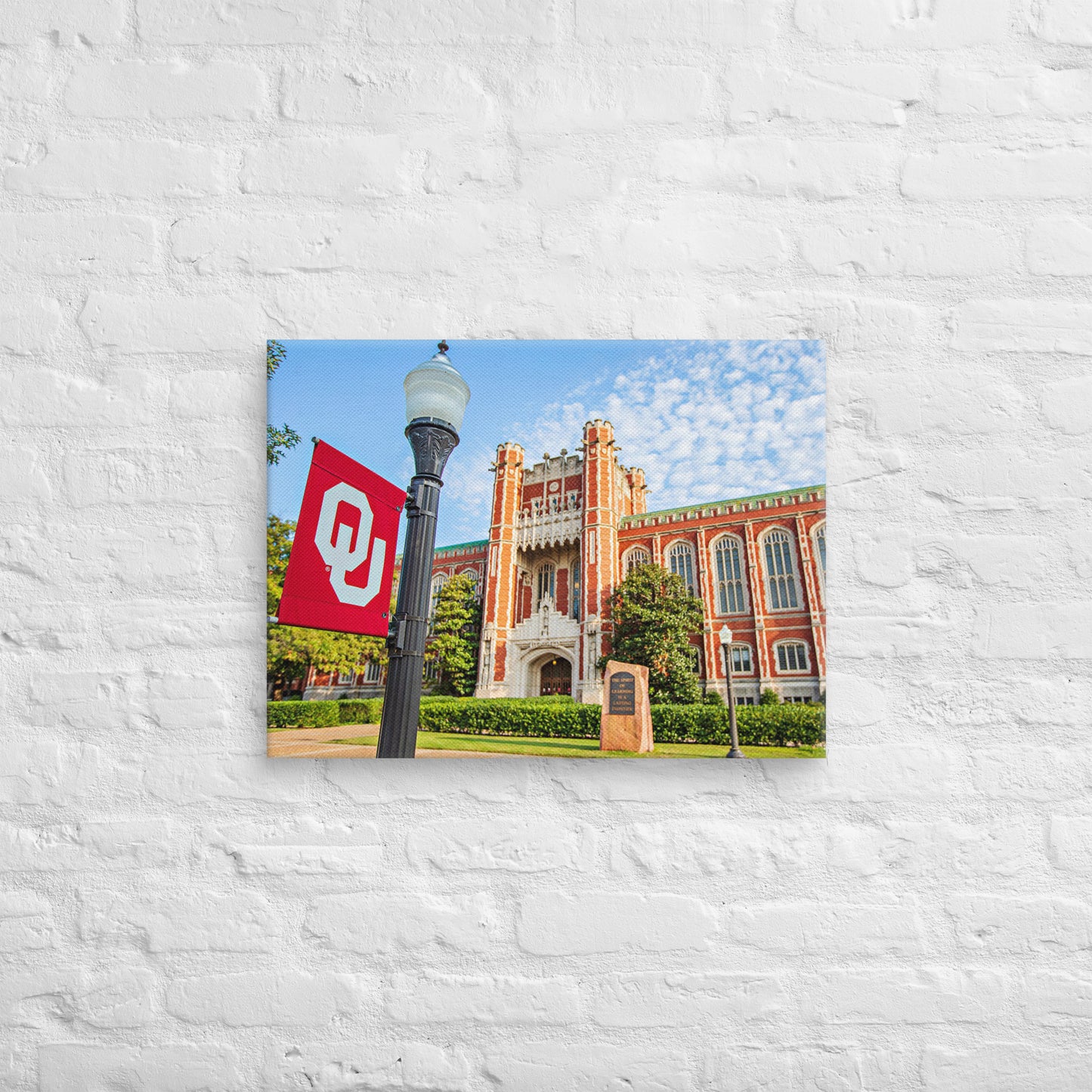 Oklahoma Sooners - University of Oklahoma Daylight Campus Canvas