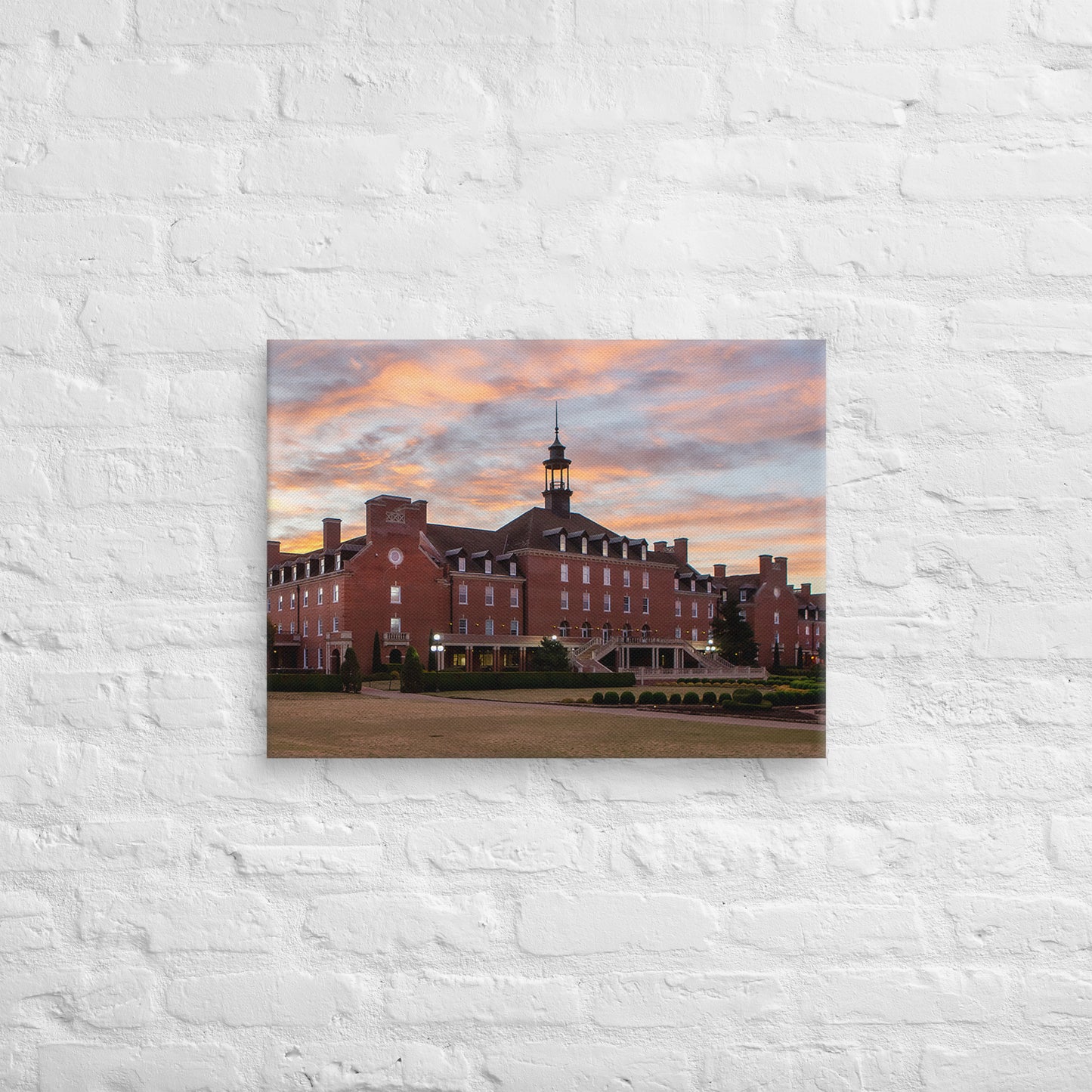 Oklahoma State Cowboys - Oklahoma State University Sunset Campus Canvas