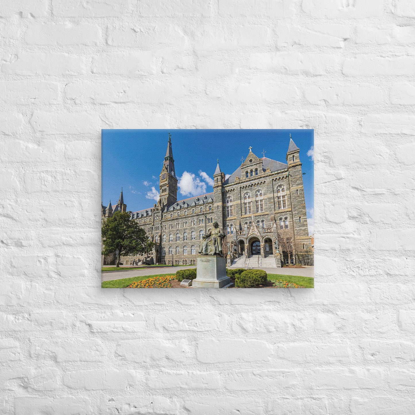 Georgetown Hoyas - Georgetown University Daylight Campus Canvas