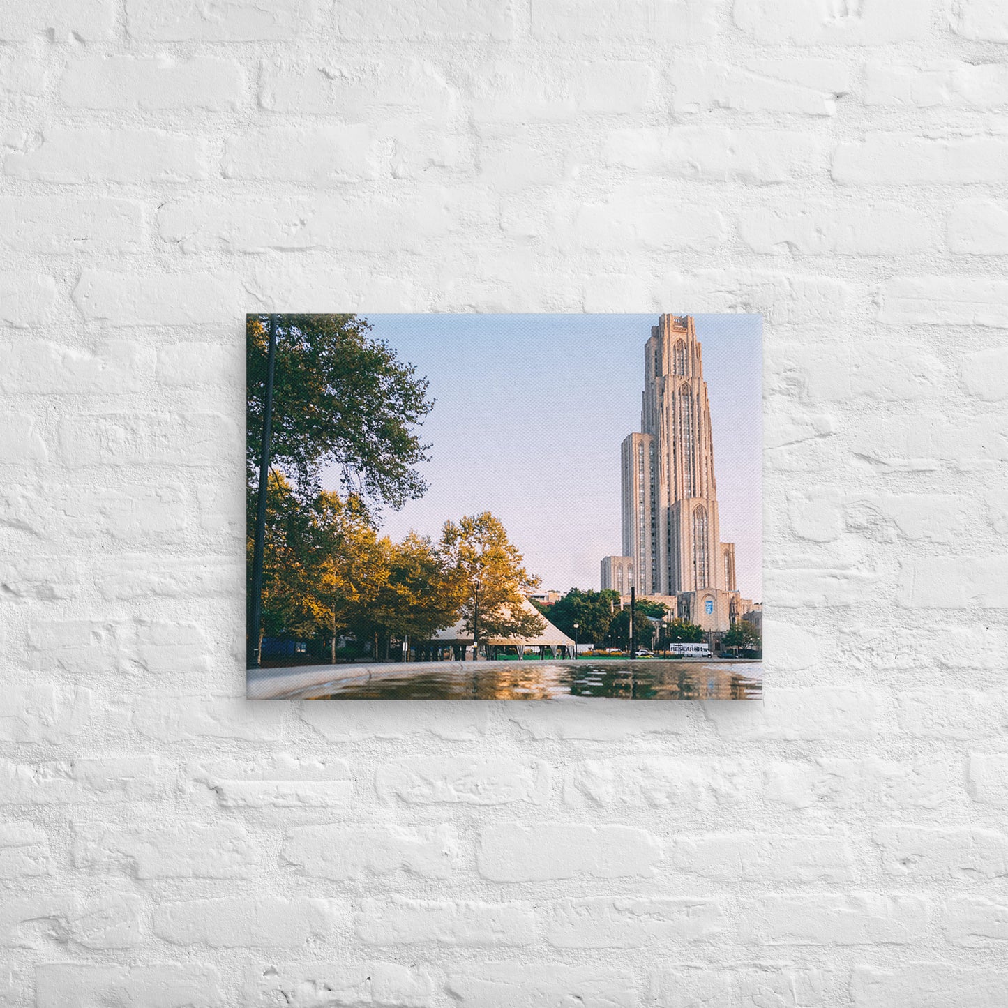 Pitt Panthers - University of Pittsburgh Daylight Campus Canvas