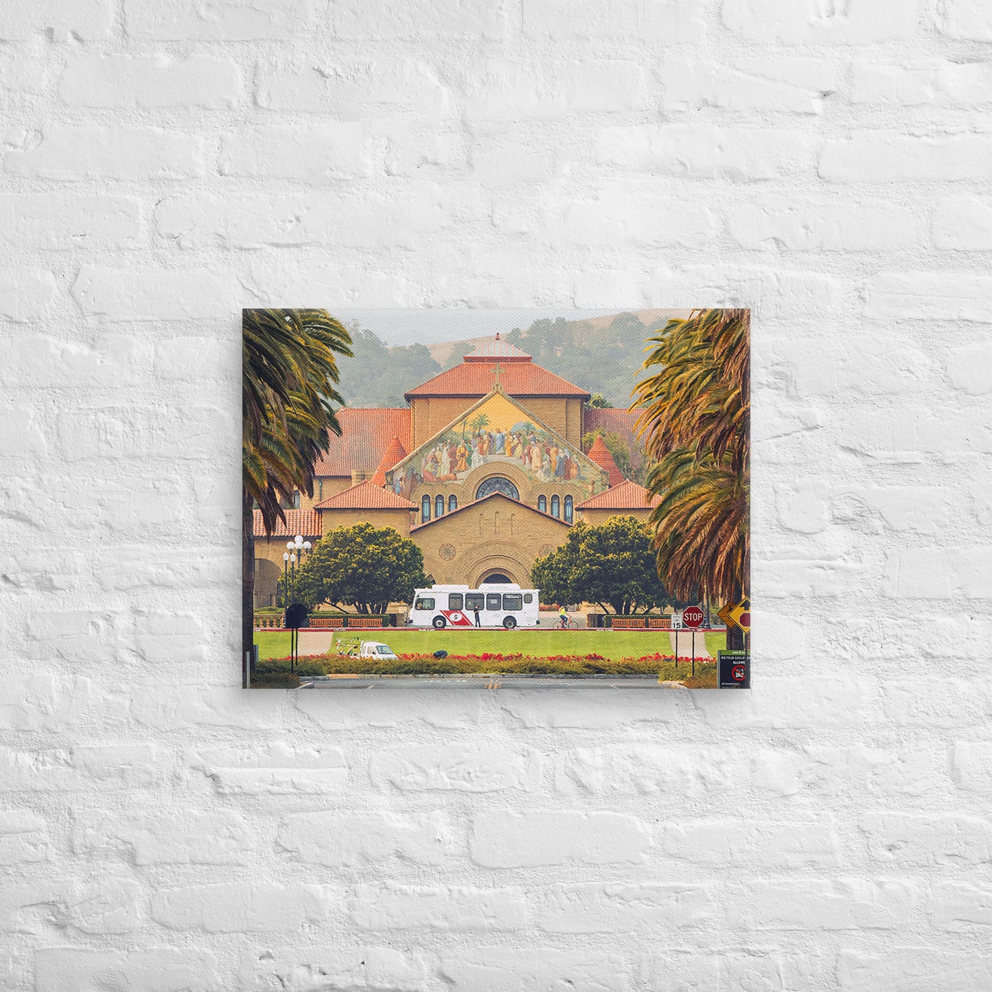 Stanford Cardinal - Stanford University Cardinal Daylight Campus Canvas