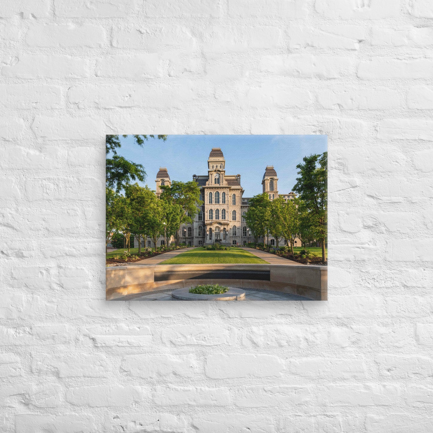 Syracuse Orange - Syracuse University Daylight Campus Canvas