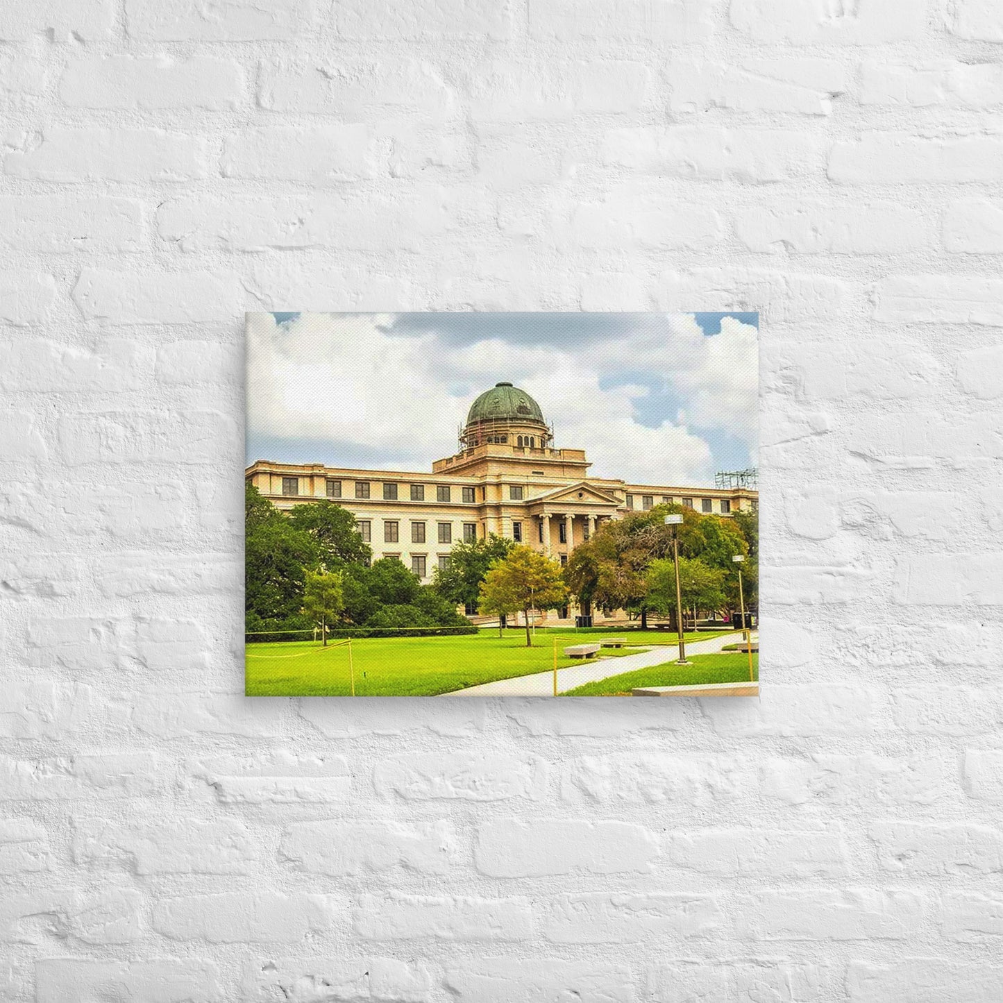 Texas A&M Aggies - Texas A&M Daylight Campus Canvas