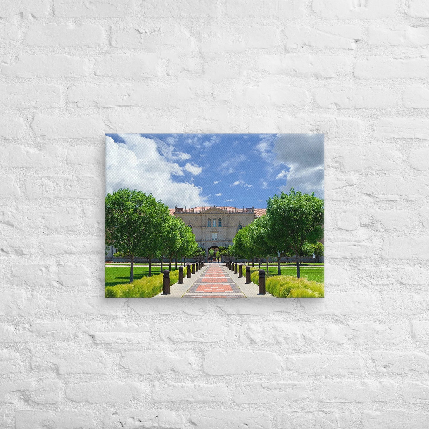 Texas Tech Red Raiders - Texas Tech University Daylight Campus Canvas