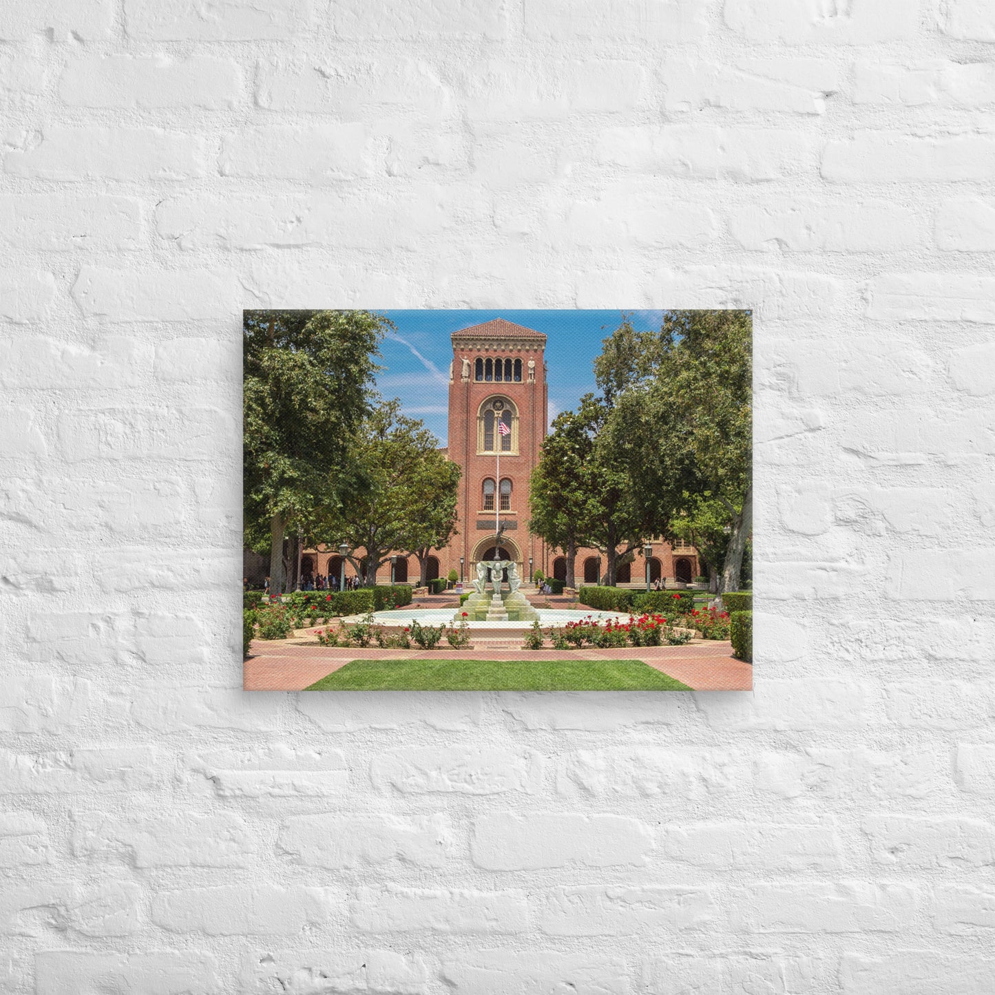 USC Trojans - University of Southern California Daylight Campus Canvas