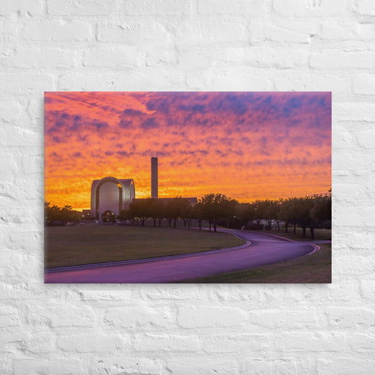 Abilene Christian Wildcats - Abilene Christian University Sunset Campus Canvas