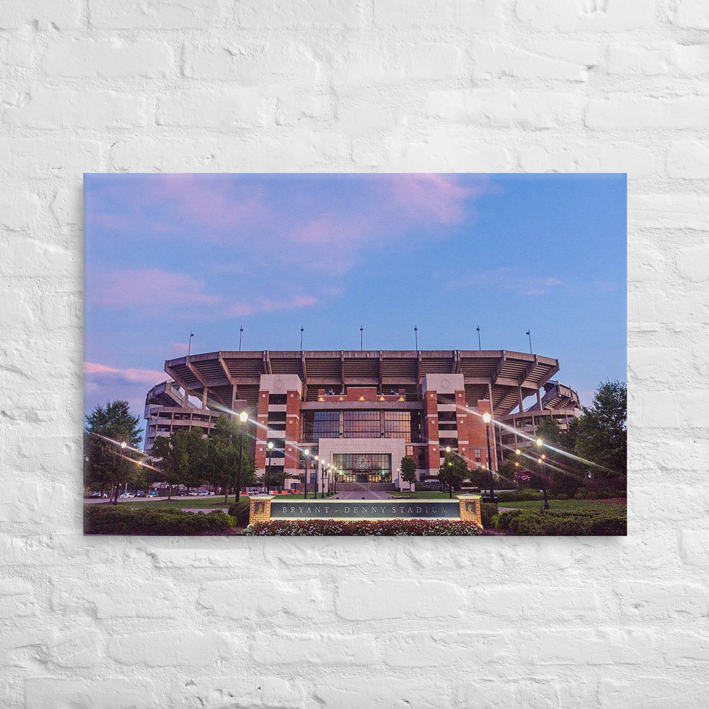 Alabama Crimson Tide - Bryant-Denny Stadium Exterior Canvas