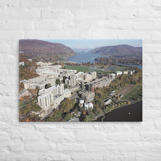 Army Black Knights - Army West Point Aerial Campus Canvas