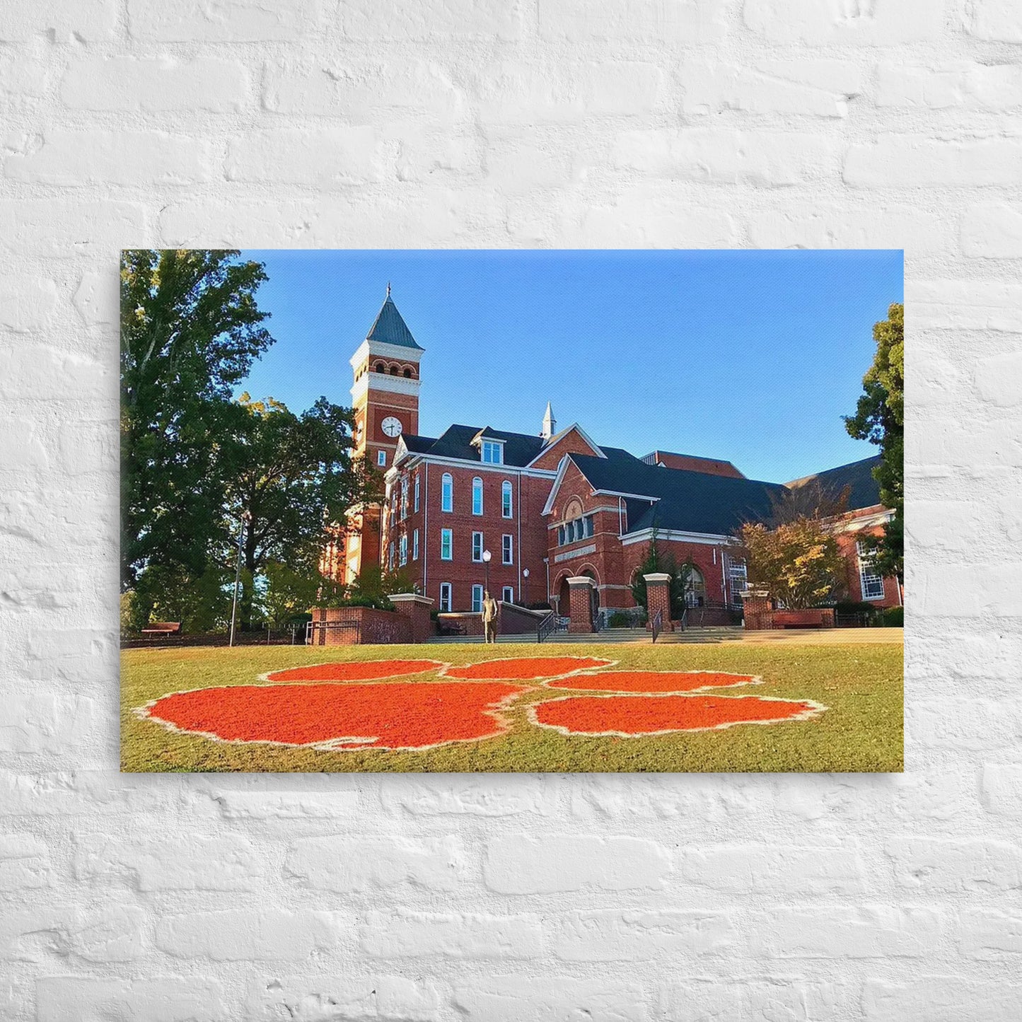 Clemson Tigers - Clemson University Daylight Campus Canvas