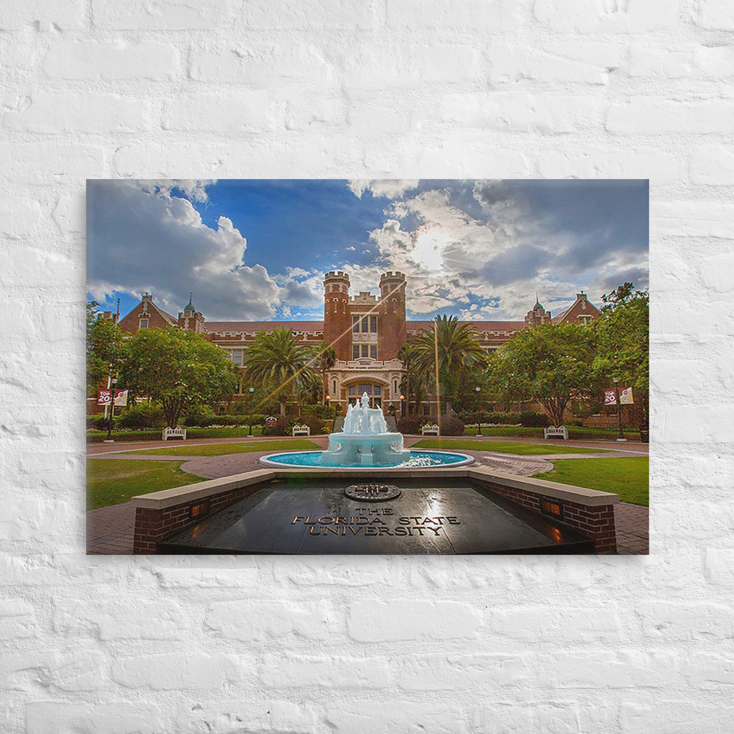 Florida State Seminoles - Florida State University Daylight Campus Canvas