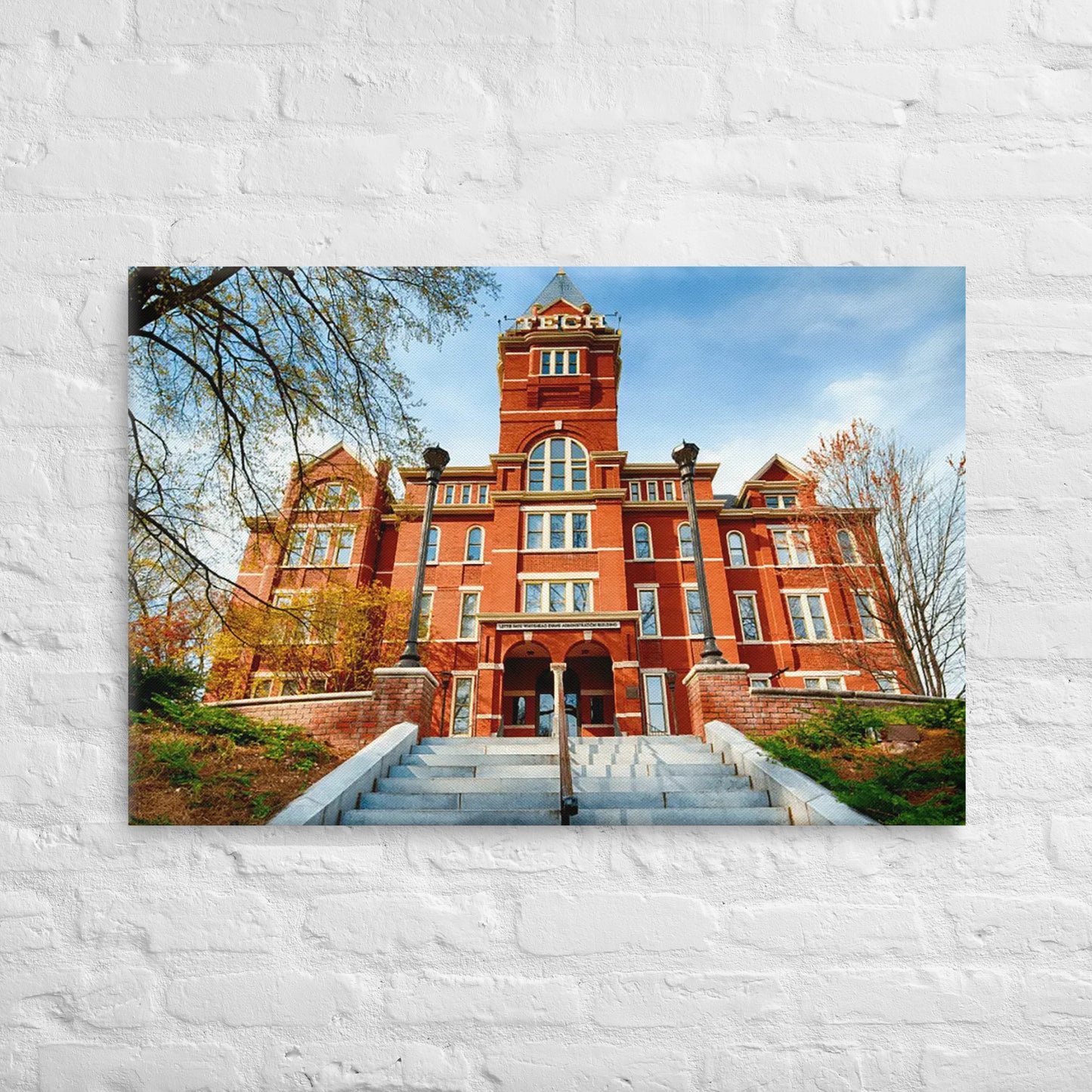 Georgia Tech Yellow Jackets - Georgia Tech Daylight Campus Canvas