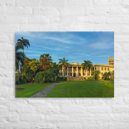 Hawaii Rainbow Warriors - University of Hawaii Daylight Campus Canvas